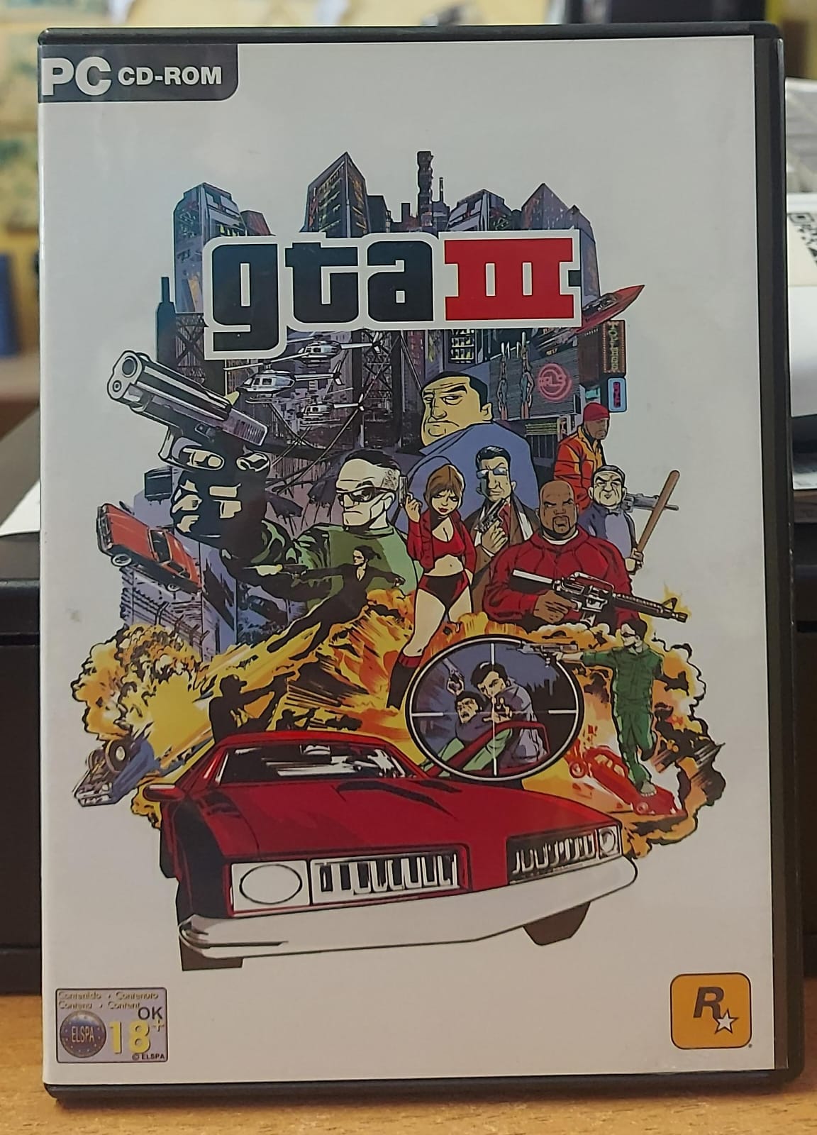 GTA III CON LIBRETTO E MAPPA