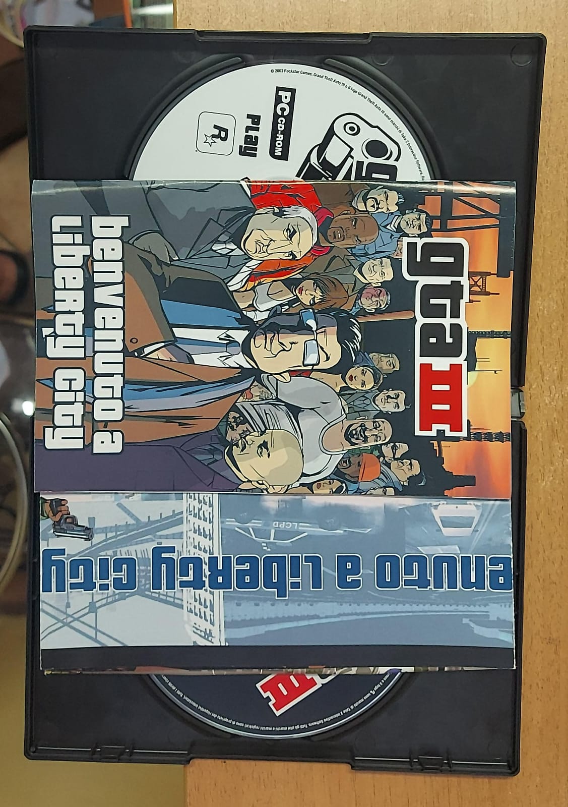 GTA III CON LIBRETTO E MAPPA