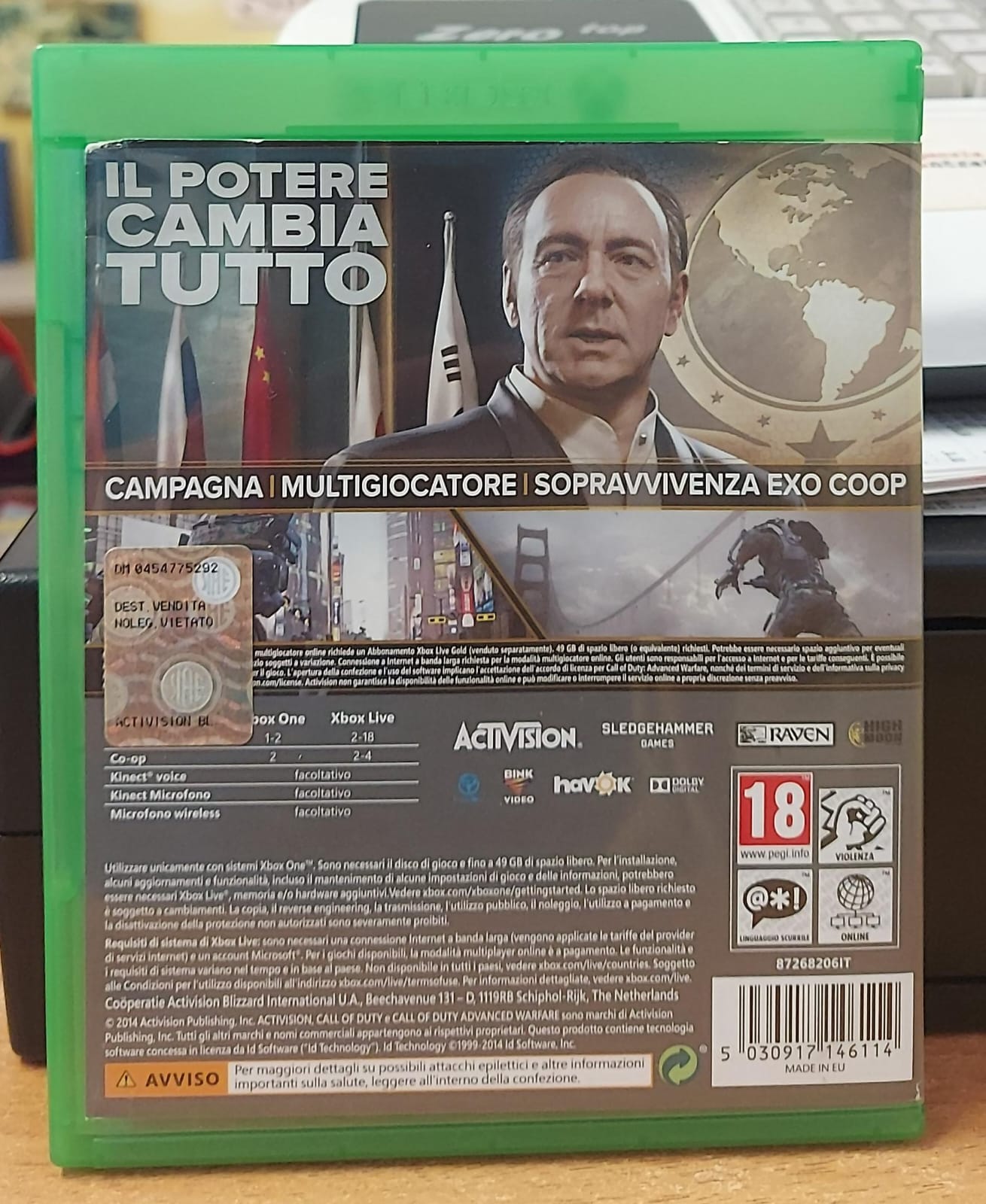 CALL OF DUTY ADVANCED WARFARE