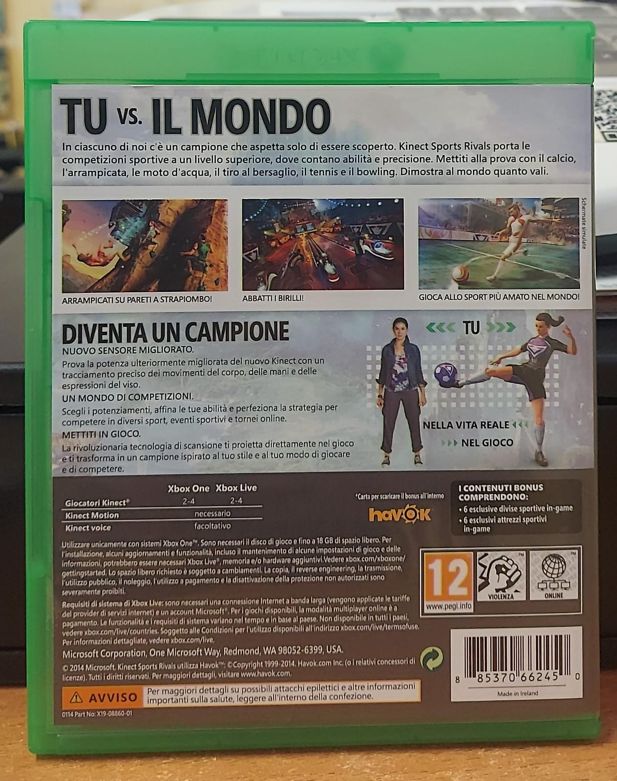 KINECT SPORTS RIVALS