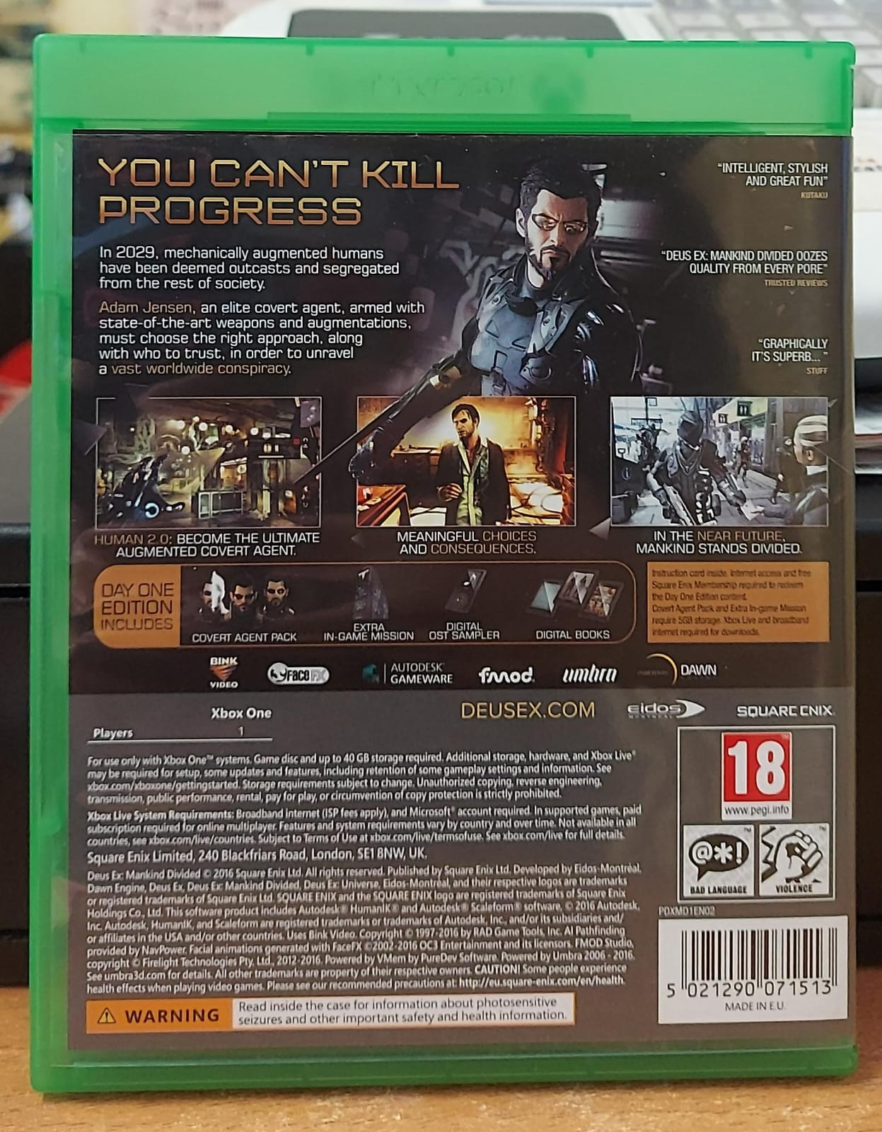 DEUS EX MANKIND DIVIDED