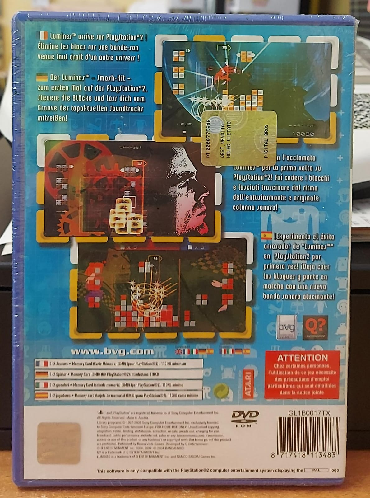 LUMINES PLUS - NUOVO MAI APERTO