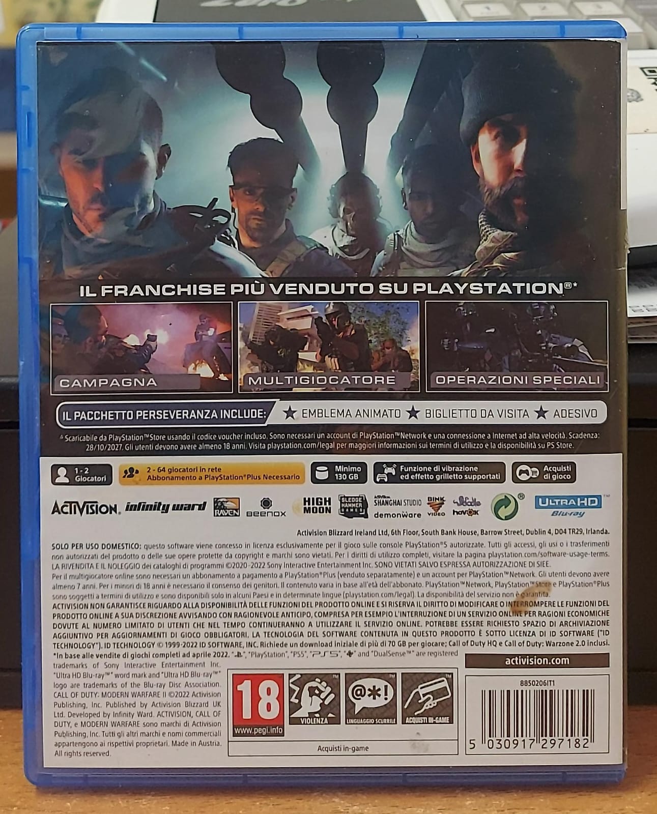 CALL OF DUTY MODERN WARFARE 2