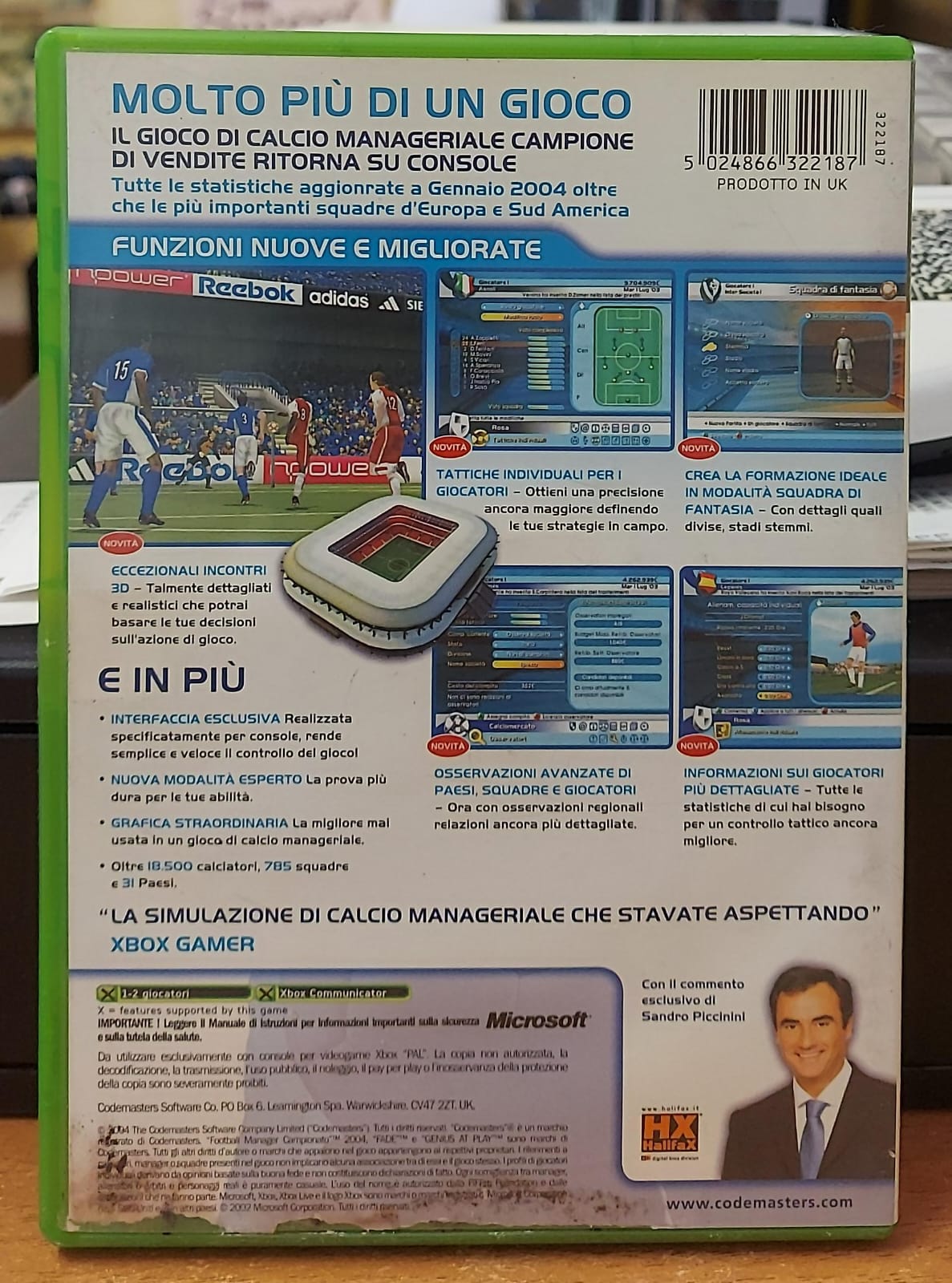 FOOTBALL MANAGER CAMPIONATO 2004