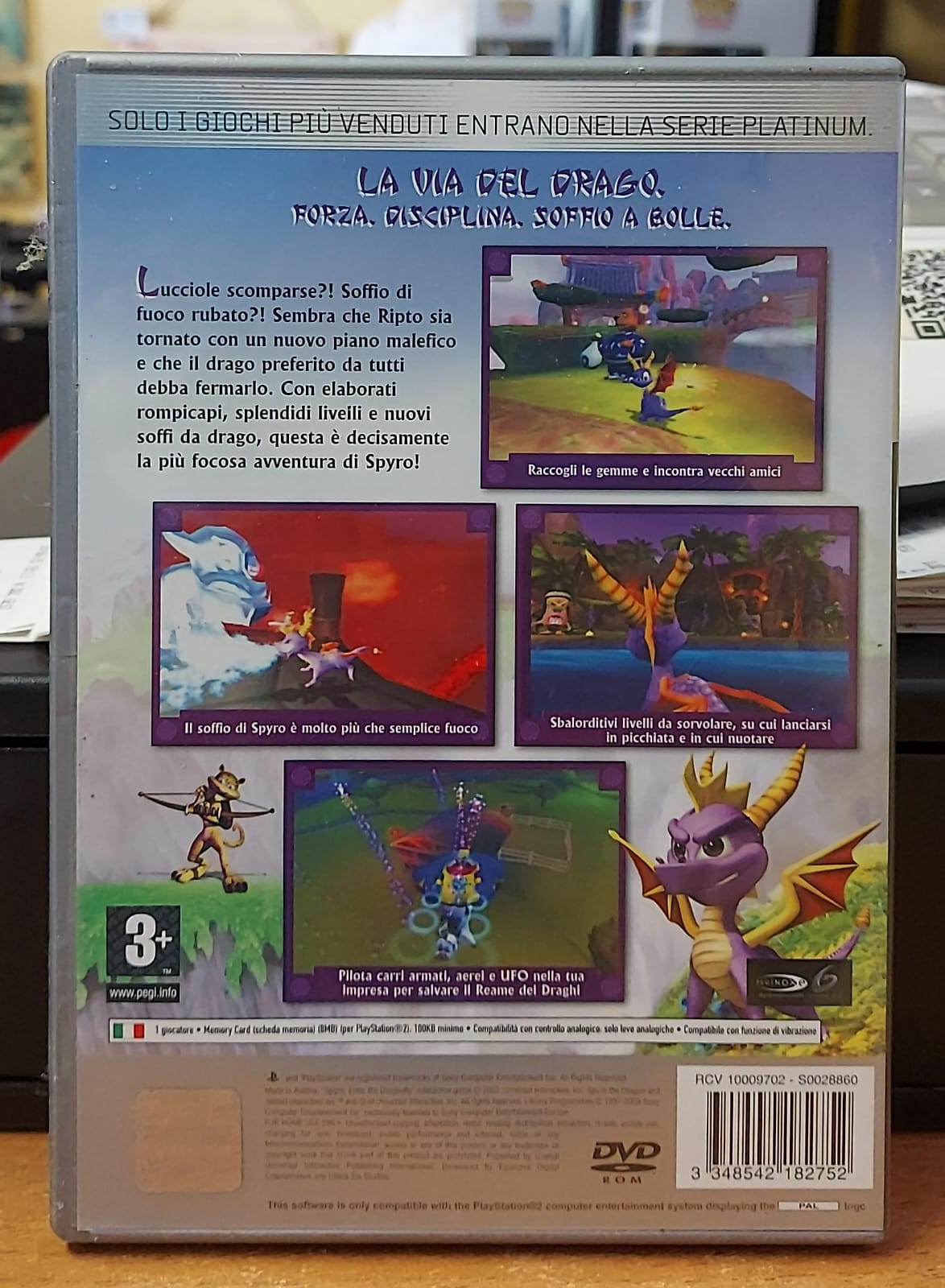 SPYRO ENTER THE DRAGONFLY - PLATINUM