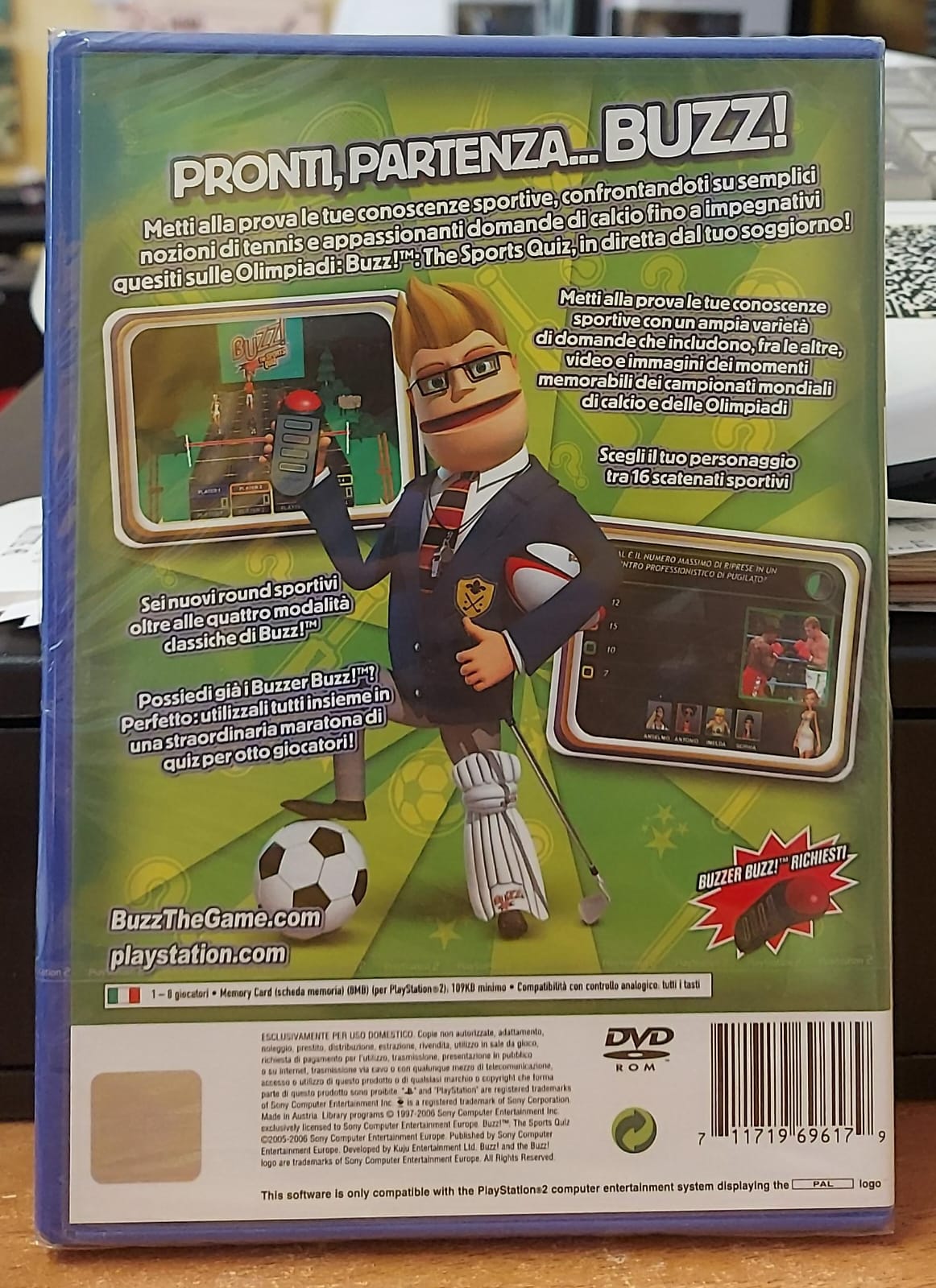 BUZZ THE SPORTS QUIZ - NUOVO MAI APERTO