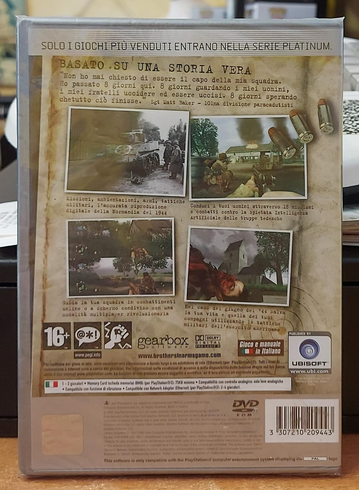 BROTHERS IN ARMS ROAD TO HILL 30 - NUOVO MAI APERTO