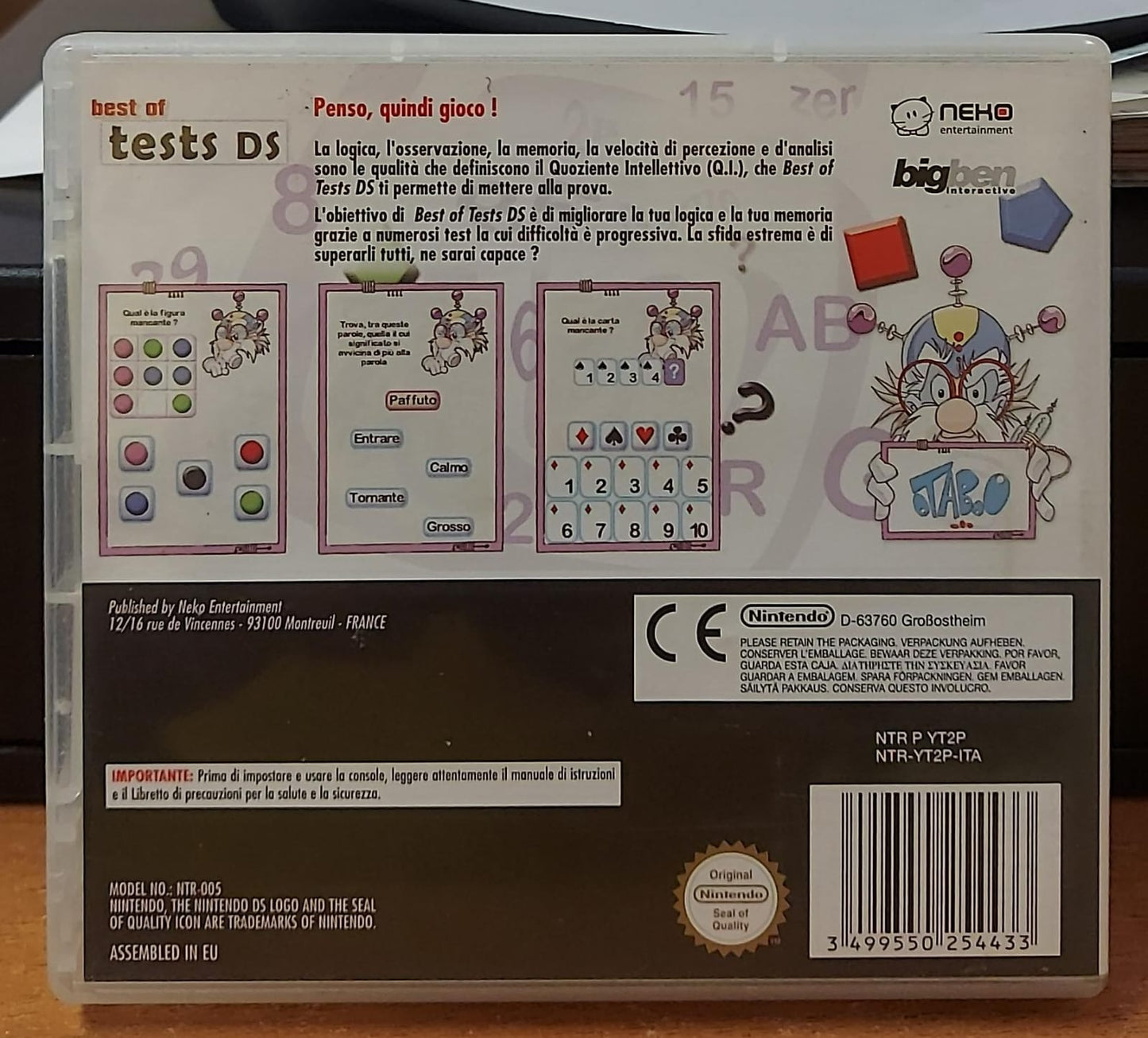 BEST OF TESTS DS