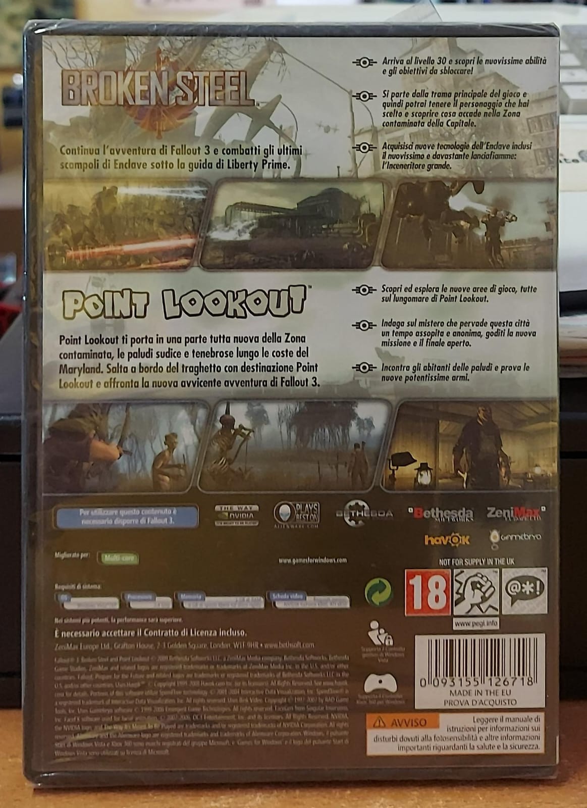 FALLOUT 3 BROKEN STEEL AND POINT LOOKOUT