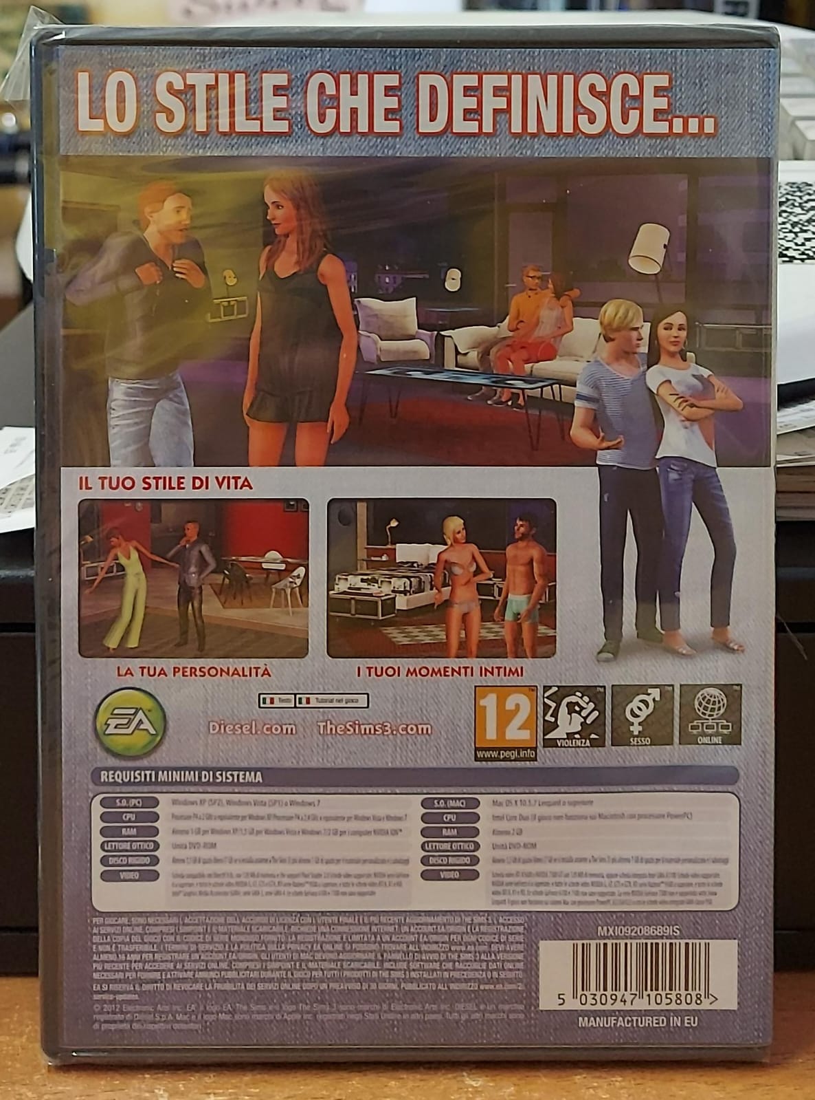 THE SIMS 3 DIESEL STUFF - NUOVO MAI APERTO