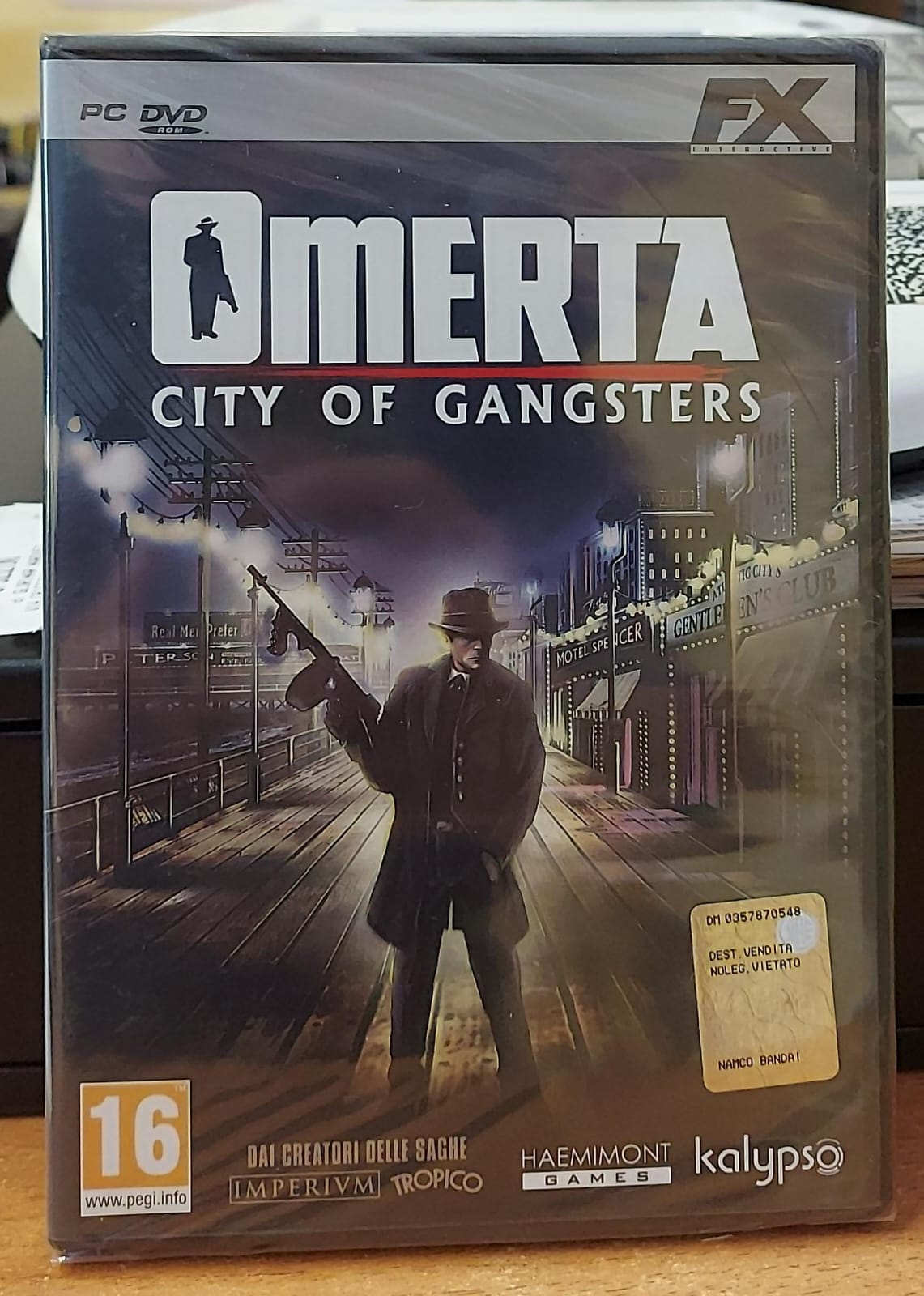 OMERTA' CITY OF GANGSTERS - NUOVO MAI APERTO