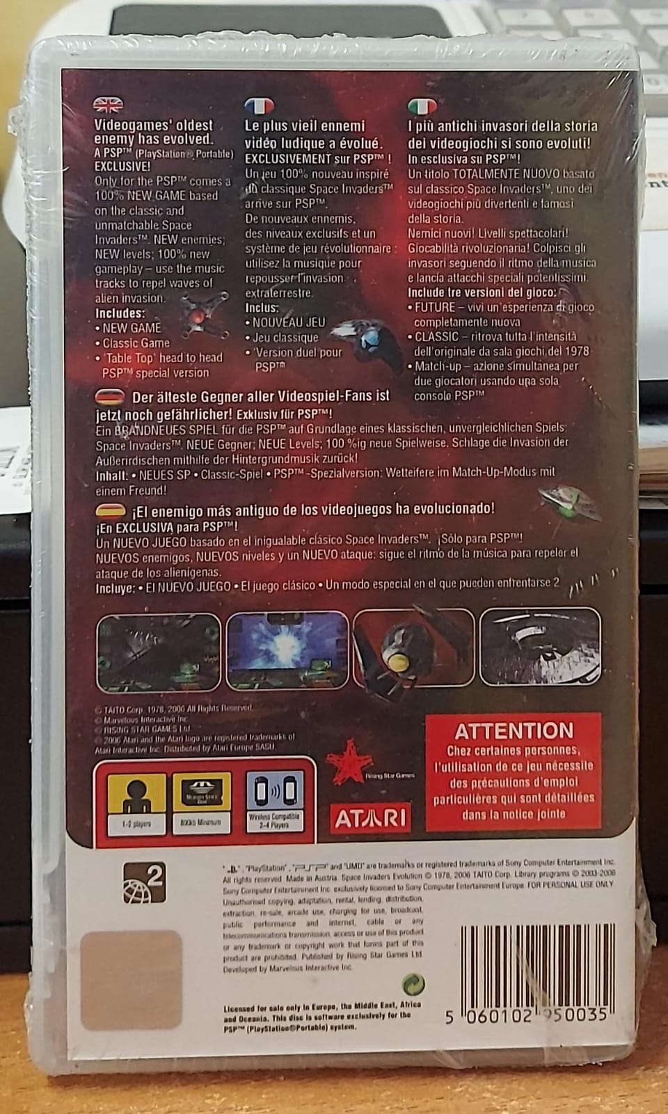 SPACE INVADERS EVOLUTION - NUOVO MAI APERTO