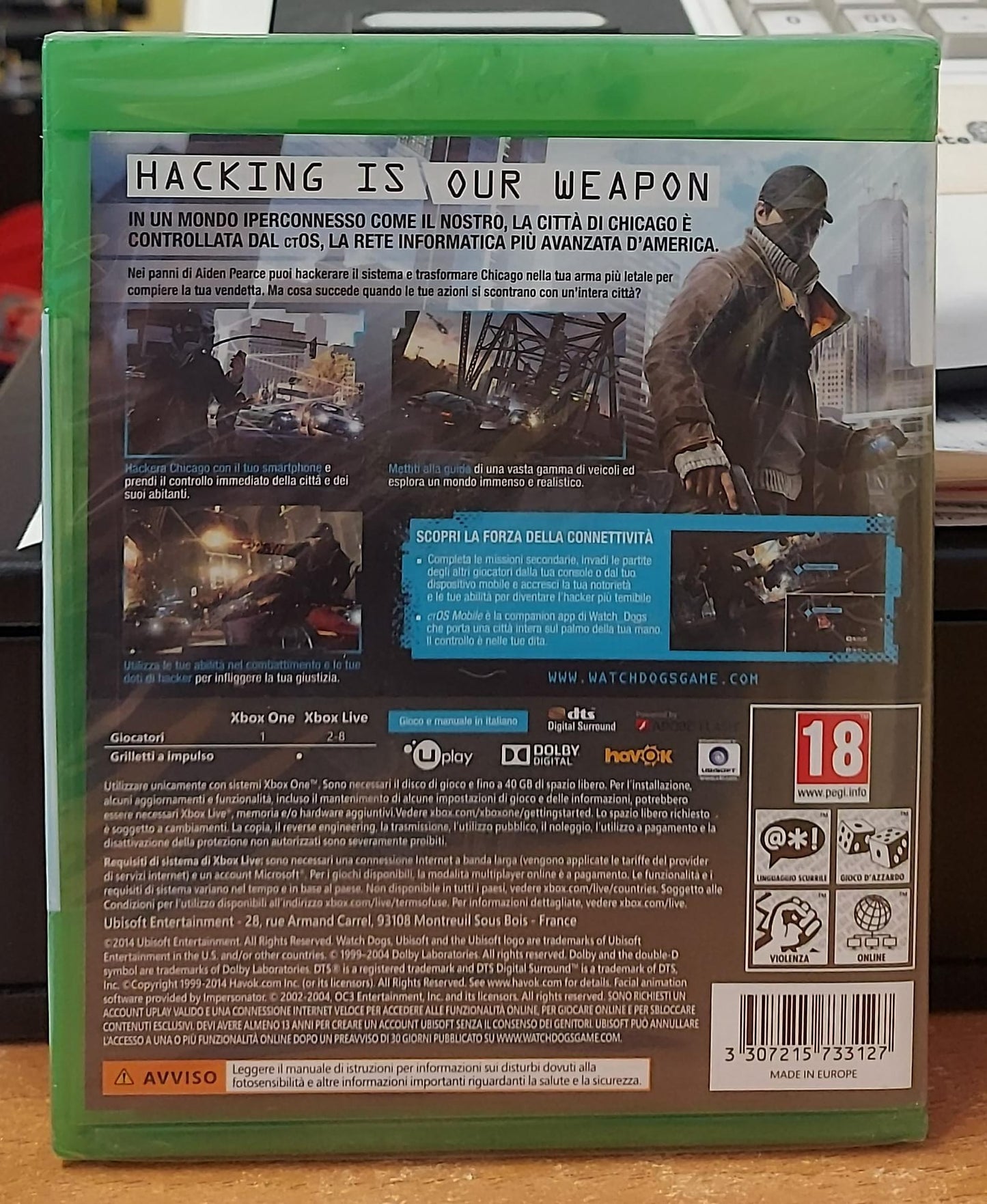 WATCH DOGS - NUOVO MAI APERTO