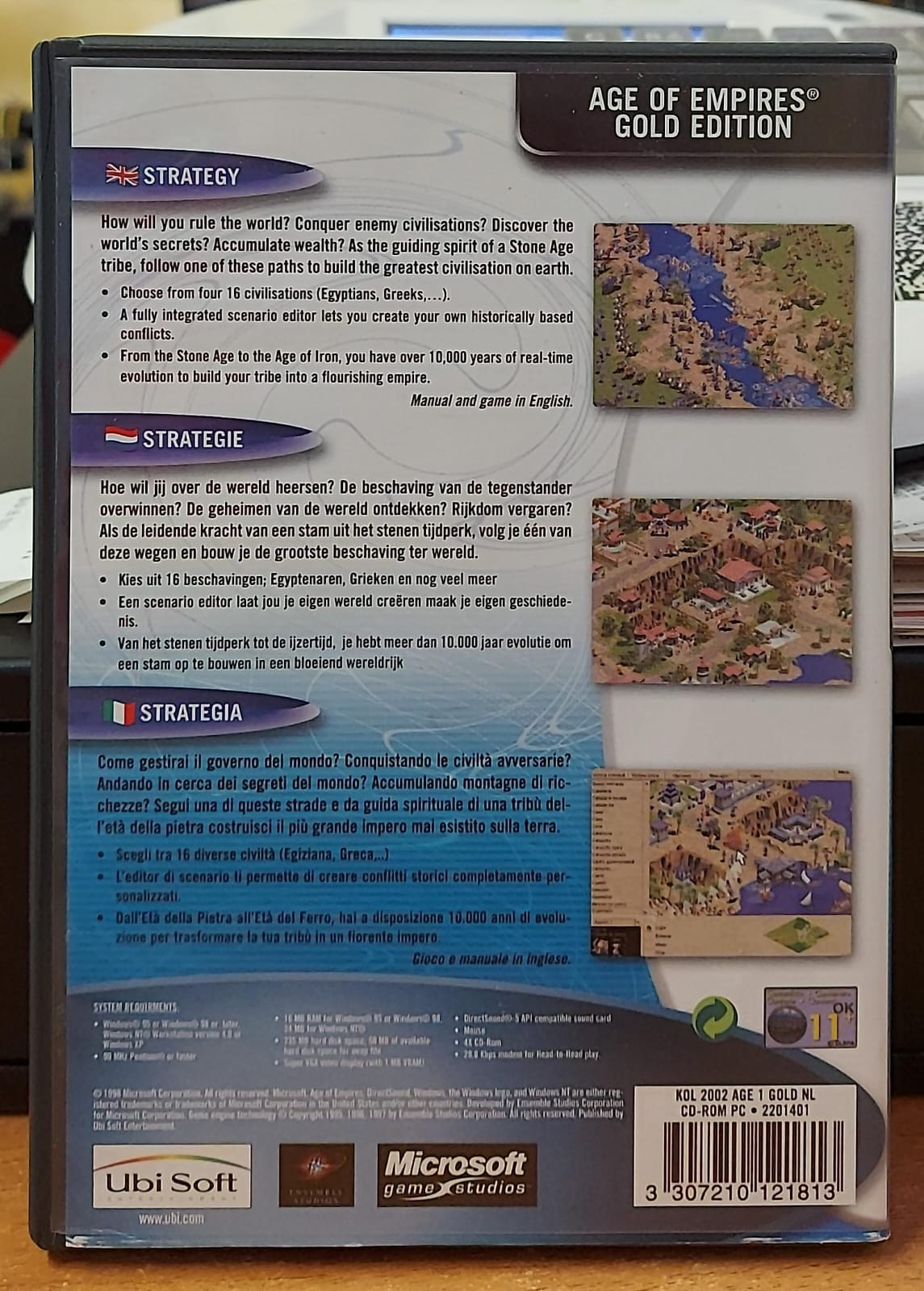 AGE OF EMPIRES GOLD EDITION