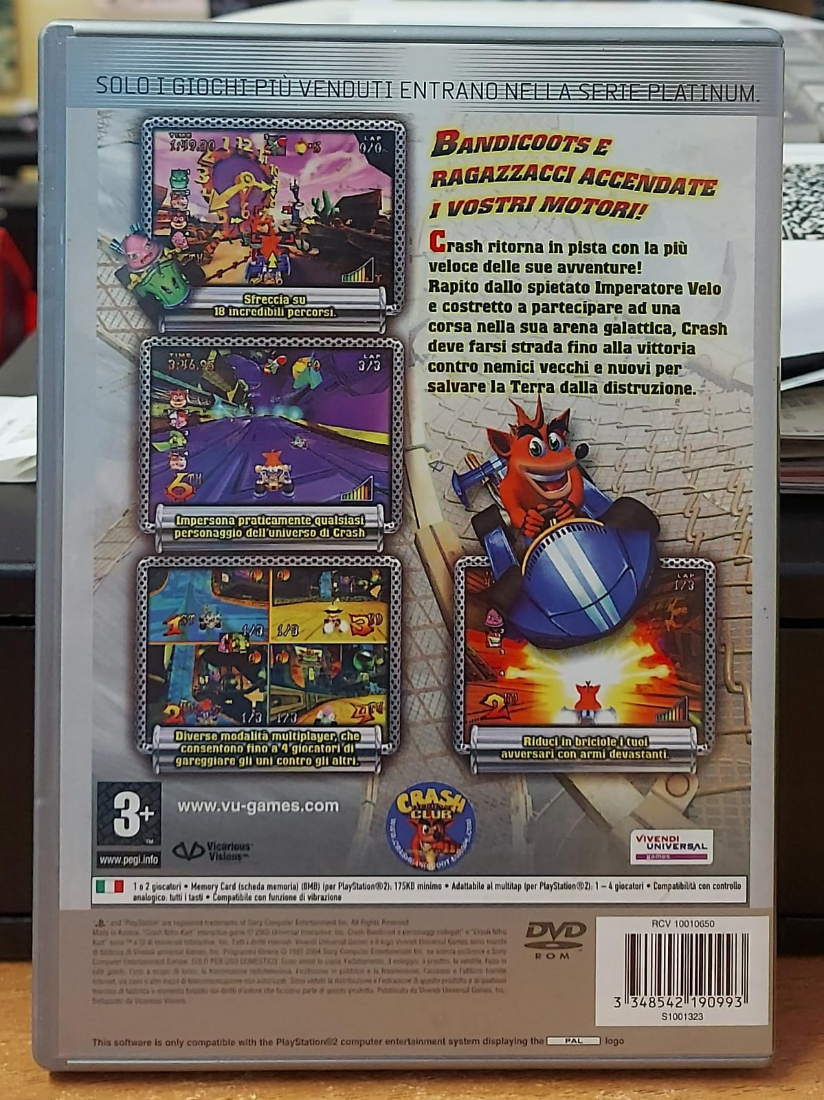 CRASH NITRO KART - PLATINUM