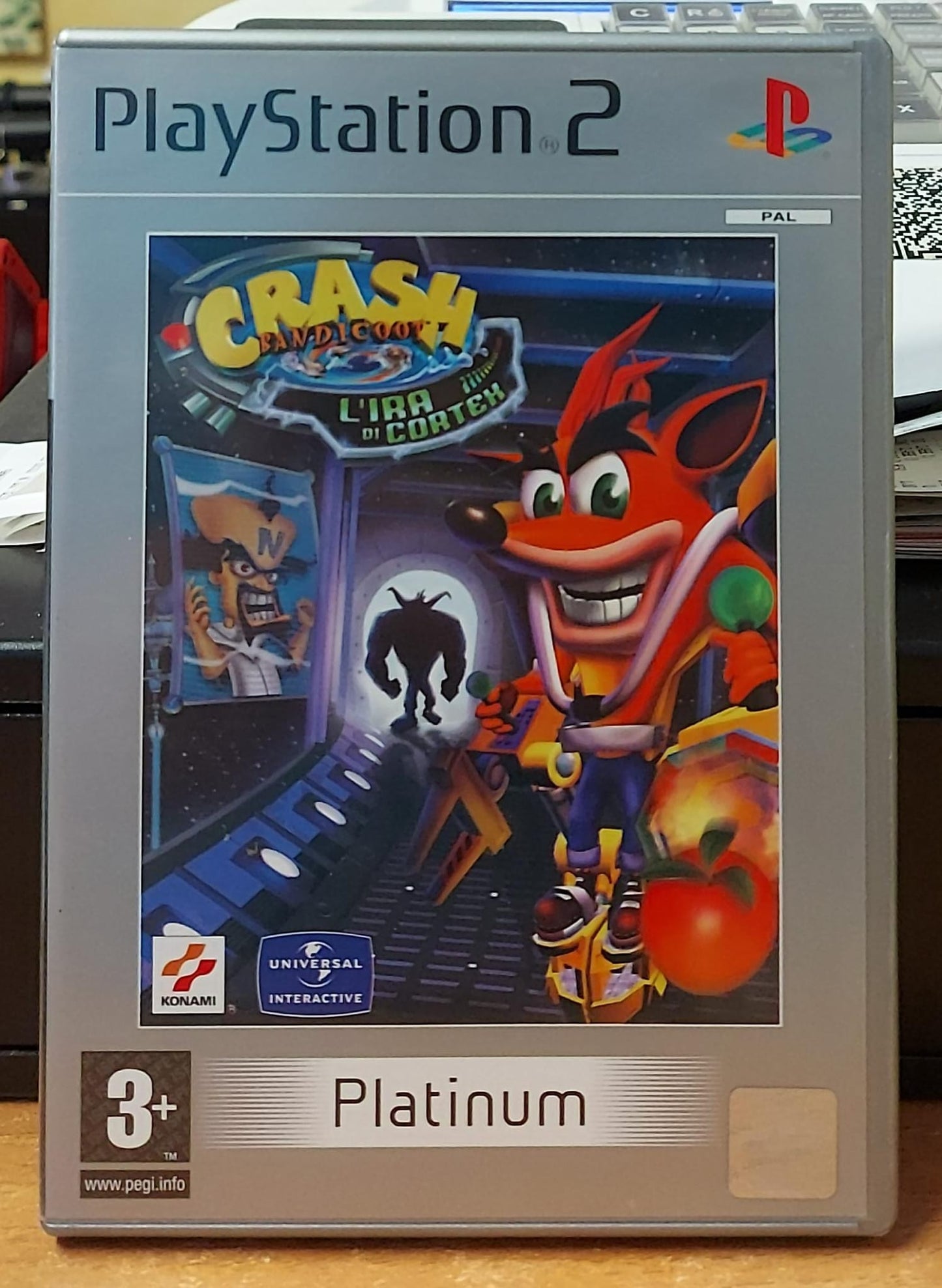 CRASH BANDICOOT L'IRA DI CORTEX - PLATINUM