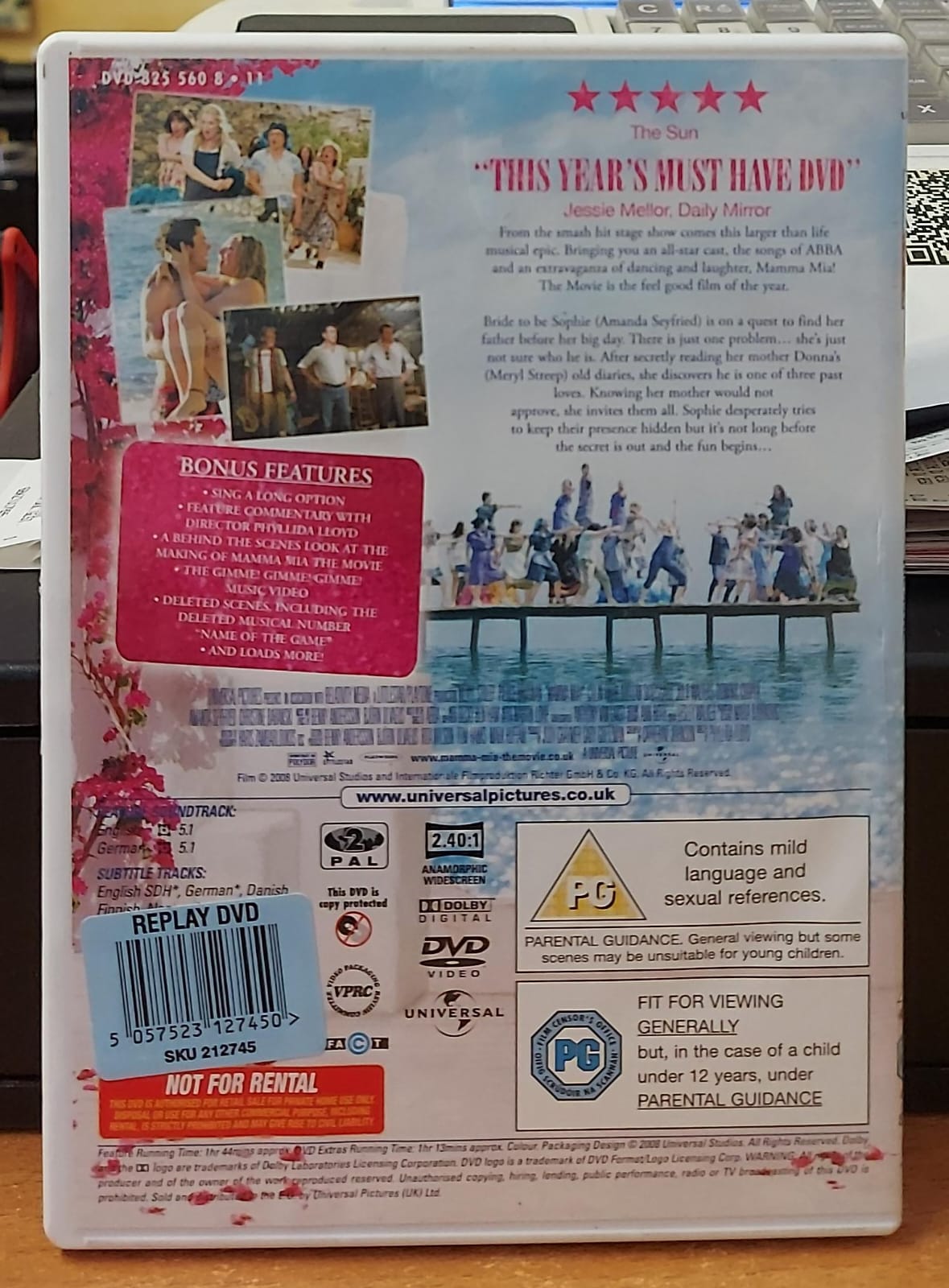 MAMMA MIA! - LINGUA INGLESE/TEDESCO