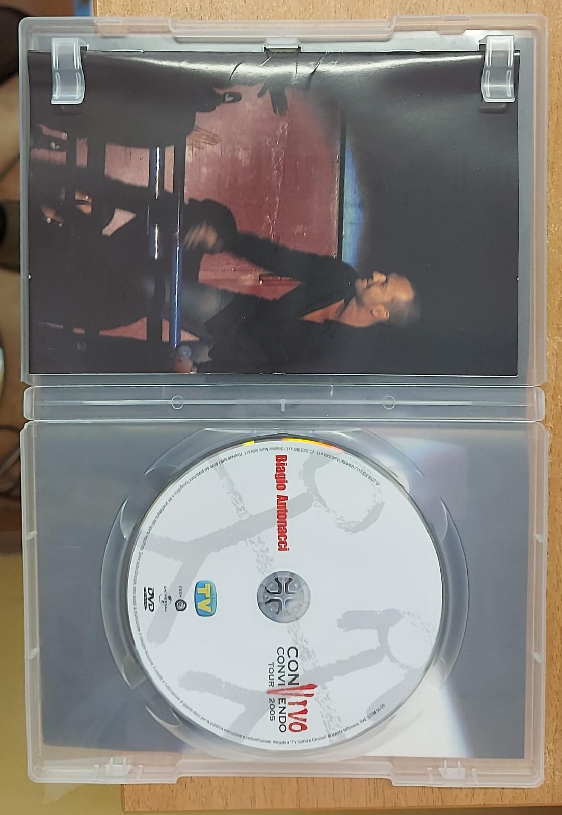 BIAGIO ANTONACCI CONVIVENDO TOUR 2005