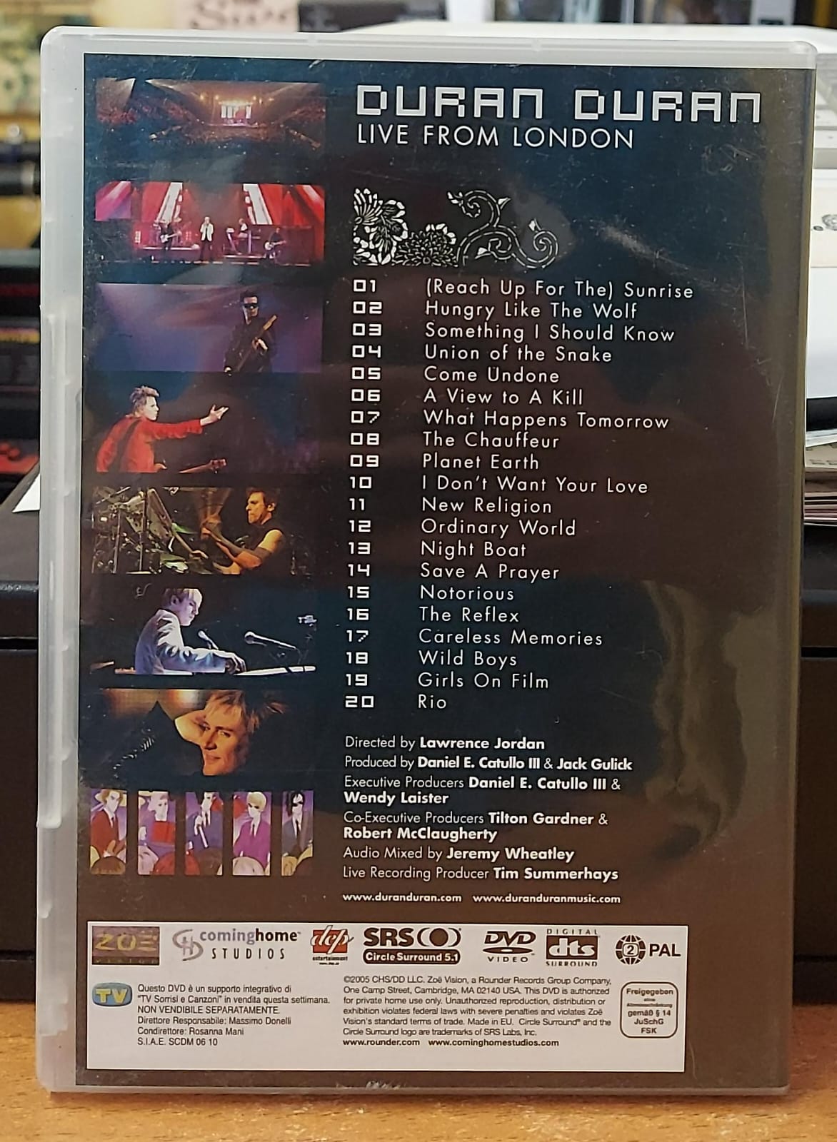 DURAN DURAN LIVE FROM LONDON