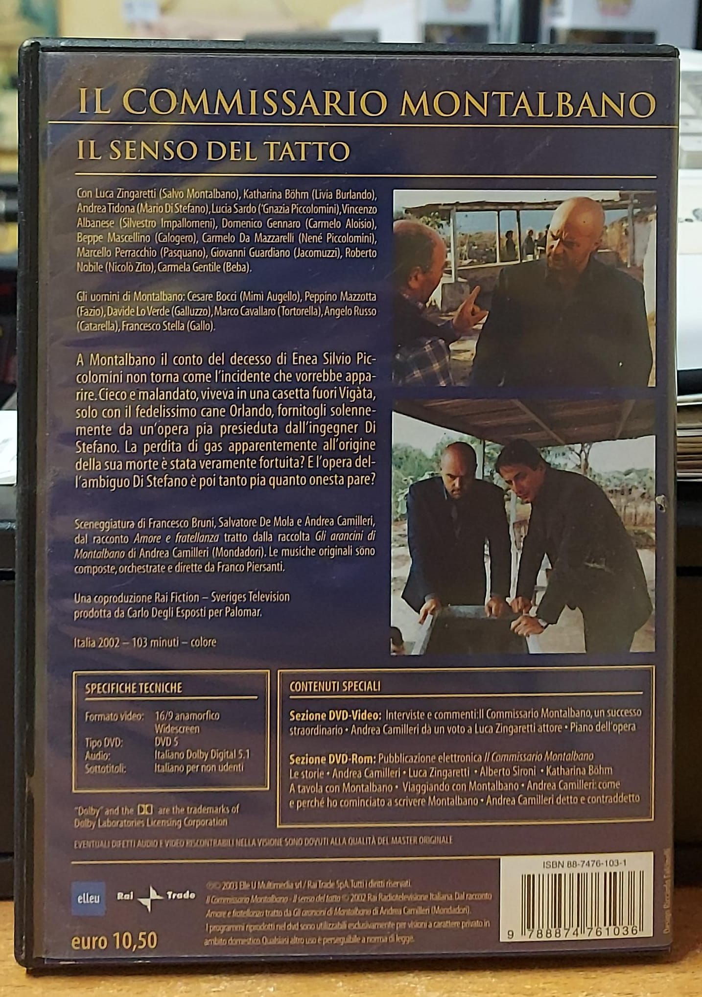 IL COMMISSARIO MONTALBANO IL SENSO DEL TATTO