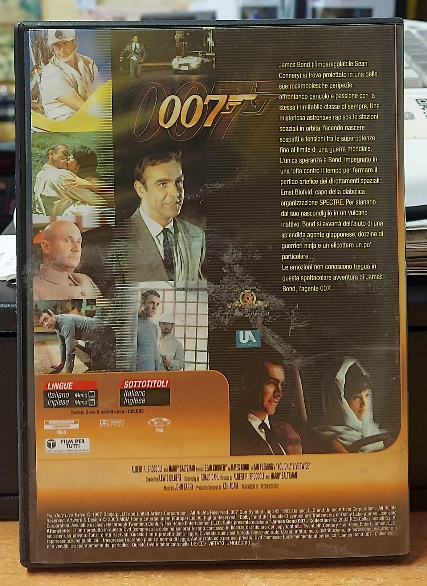 007 SI VIVE SOLO DUE VOLTE