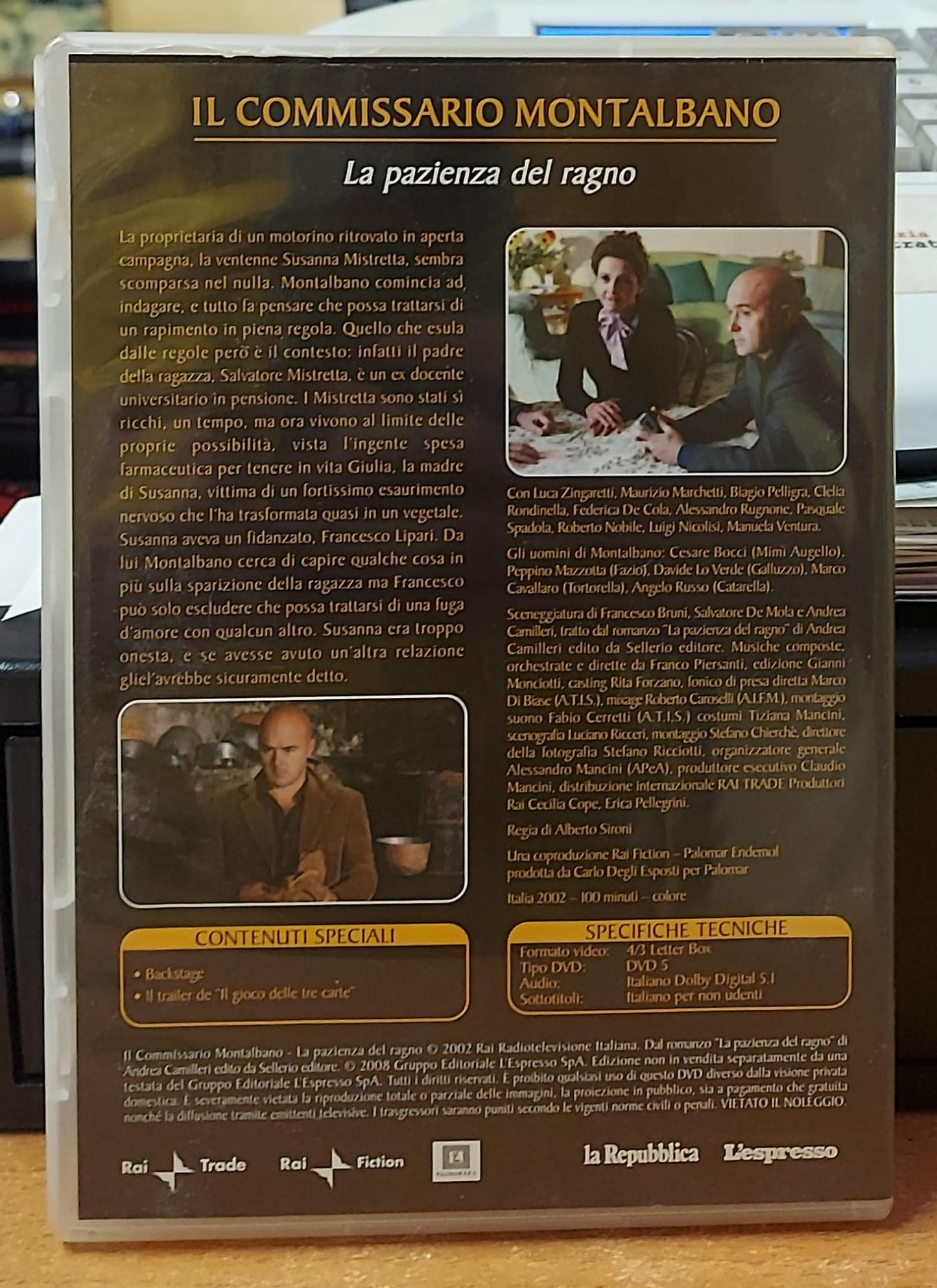 IL COMMISSARIO MONTALBANO LA PAZIENZA DEL RAGNO