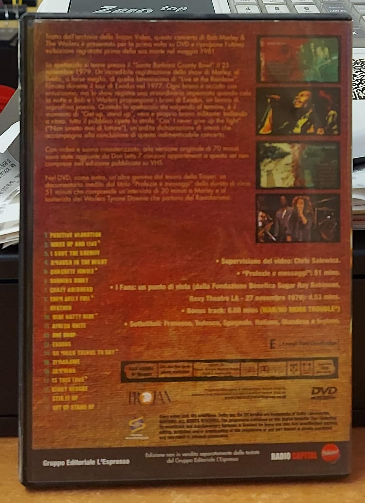 BOB MARLEY THE LEGEND LIVE