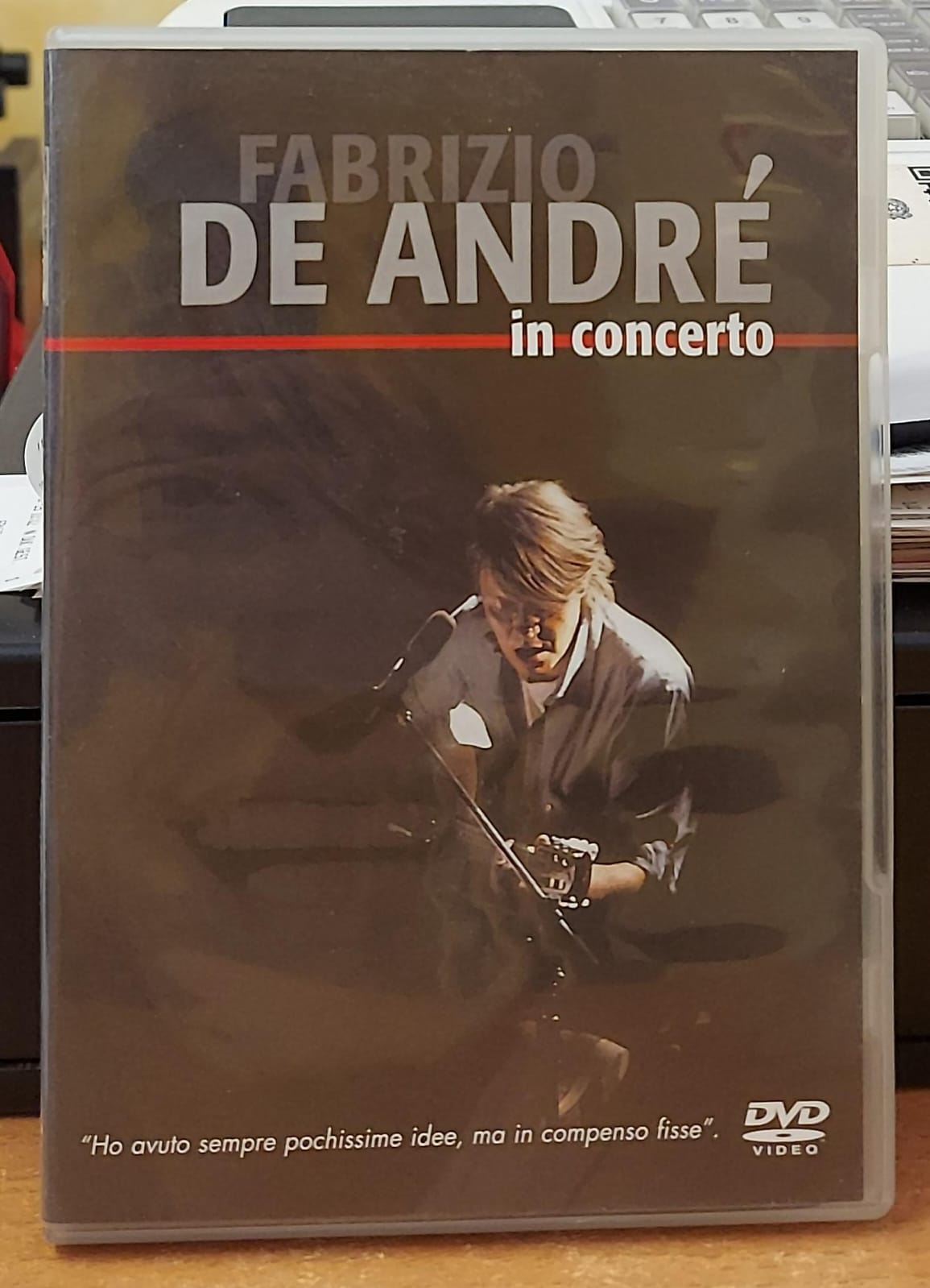 FABRIZIO DE ANDRE' IN CONCERTO