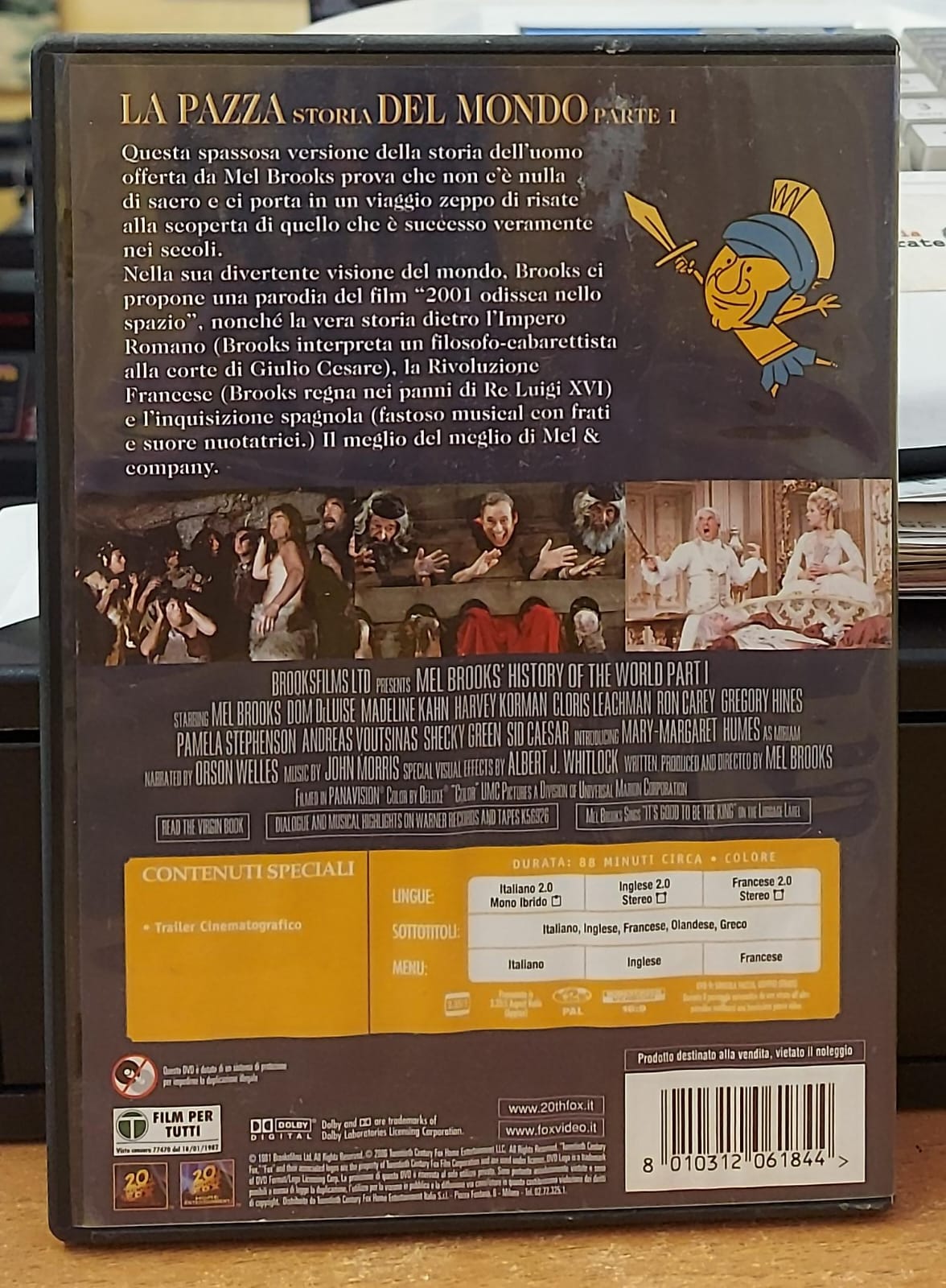 LA PAZZA STORIA DEL MONDO PARTE 1