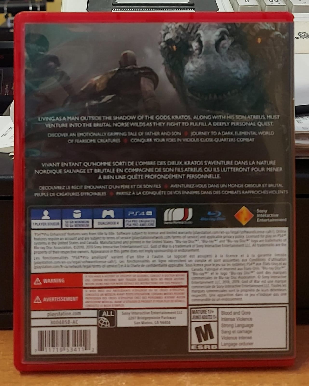 GOD OF WAR - LINGUA INGLESE EDIZIONE AMERICANA
