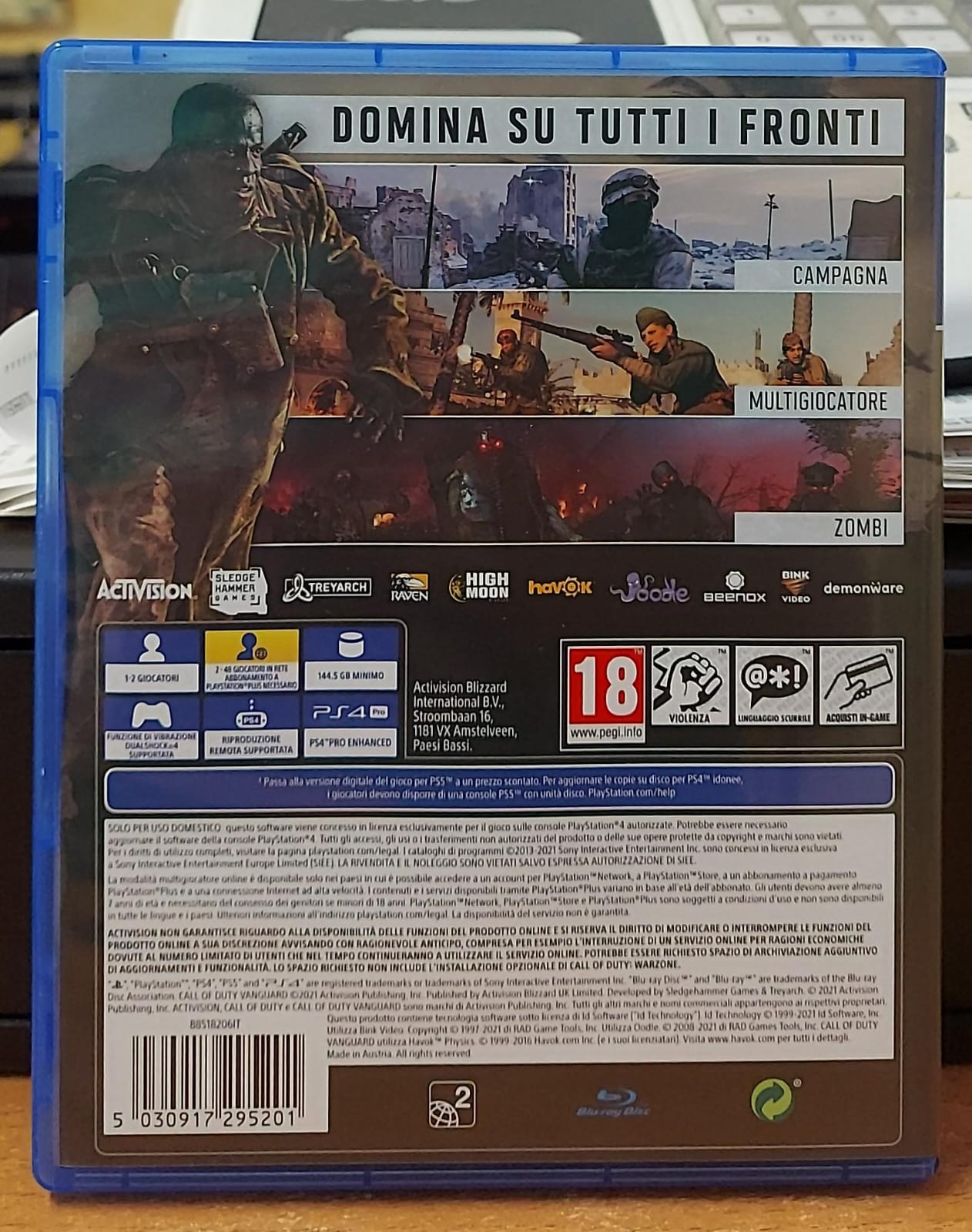 CALL OF DUTY VANGUARD