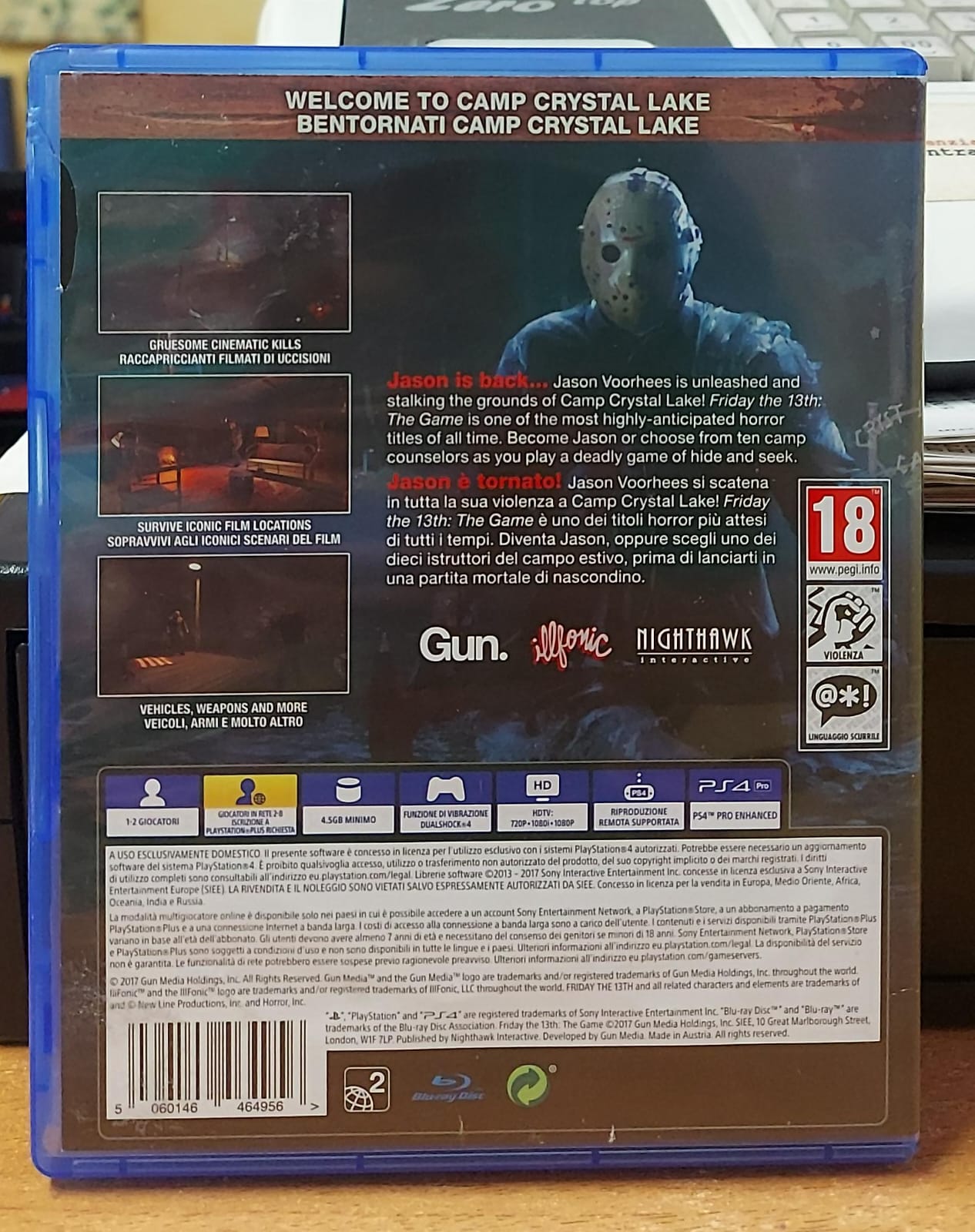 FRIDAY THE 13TH THE GAME