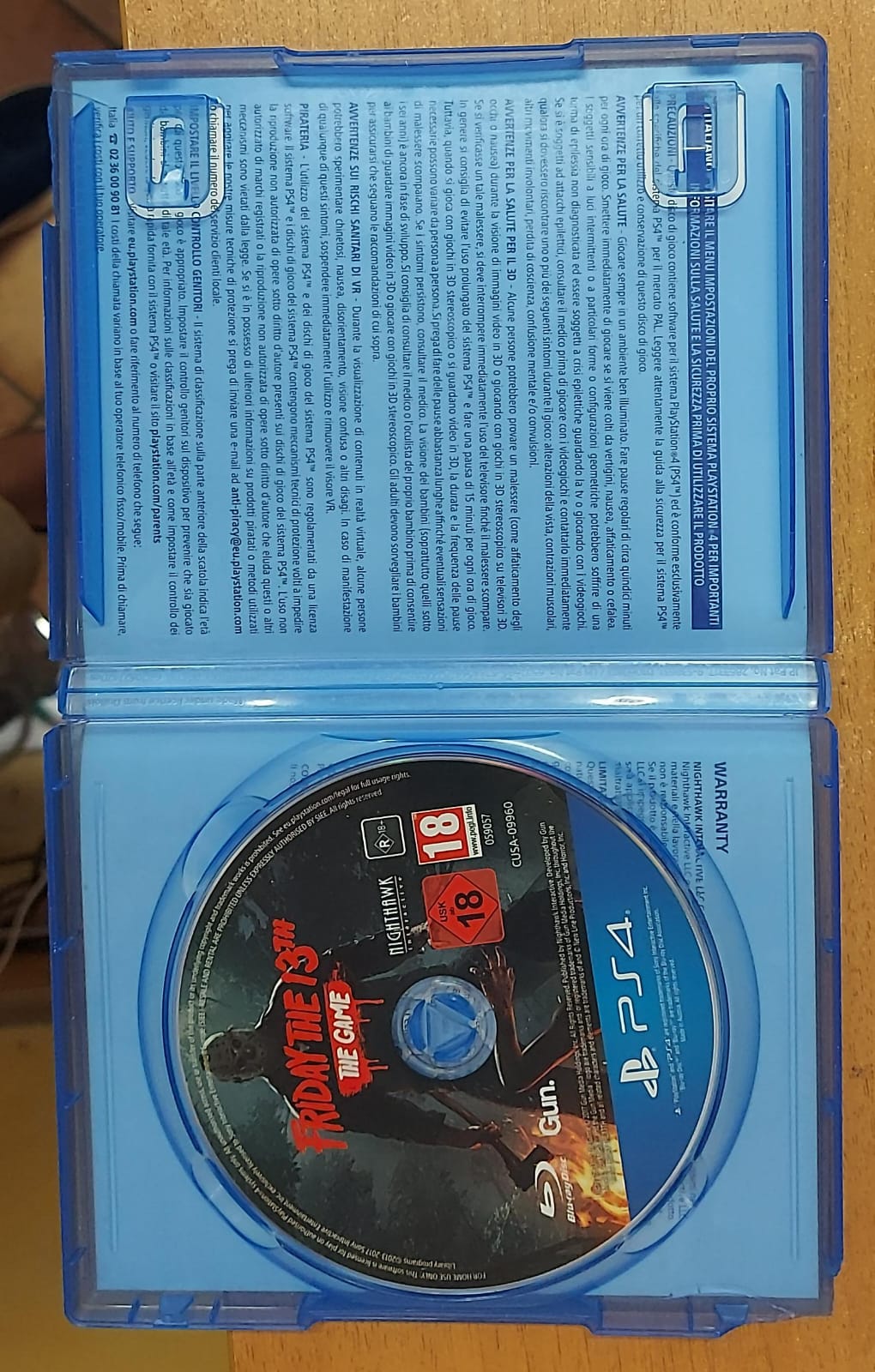FRIDAY THE 13TH THE GAME