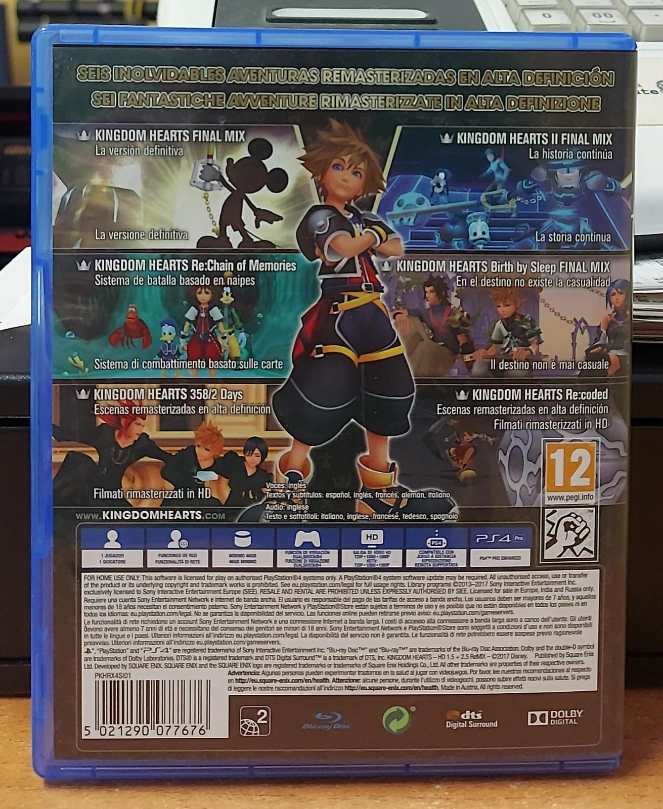 KINGDOM HEARTS HD 1.5 + 2.5 REMIX