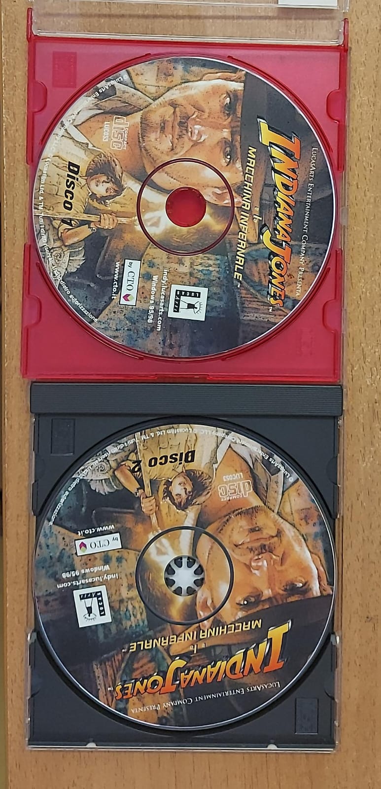 INDIANA JONES E LA MACCHINA INFERNALE - SOLO DISCHI