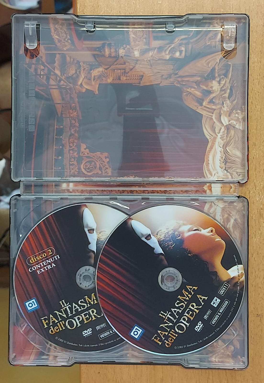 IL FANTASMA DELL'OPERA 2004 - EDIZIONE 2 DISCHI CON STEELBOOK