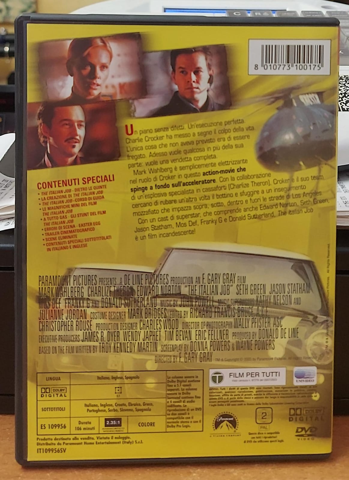 THE ITALIAN JOB COLLECTION - 2 FILM