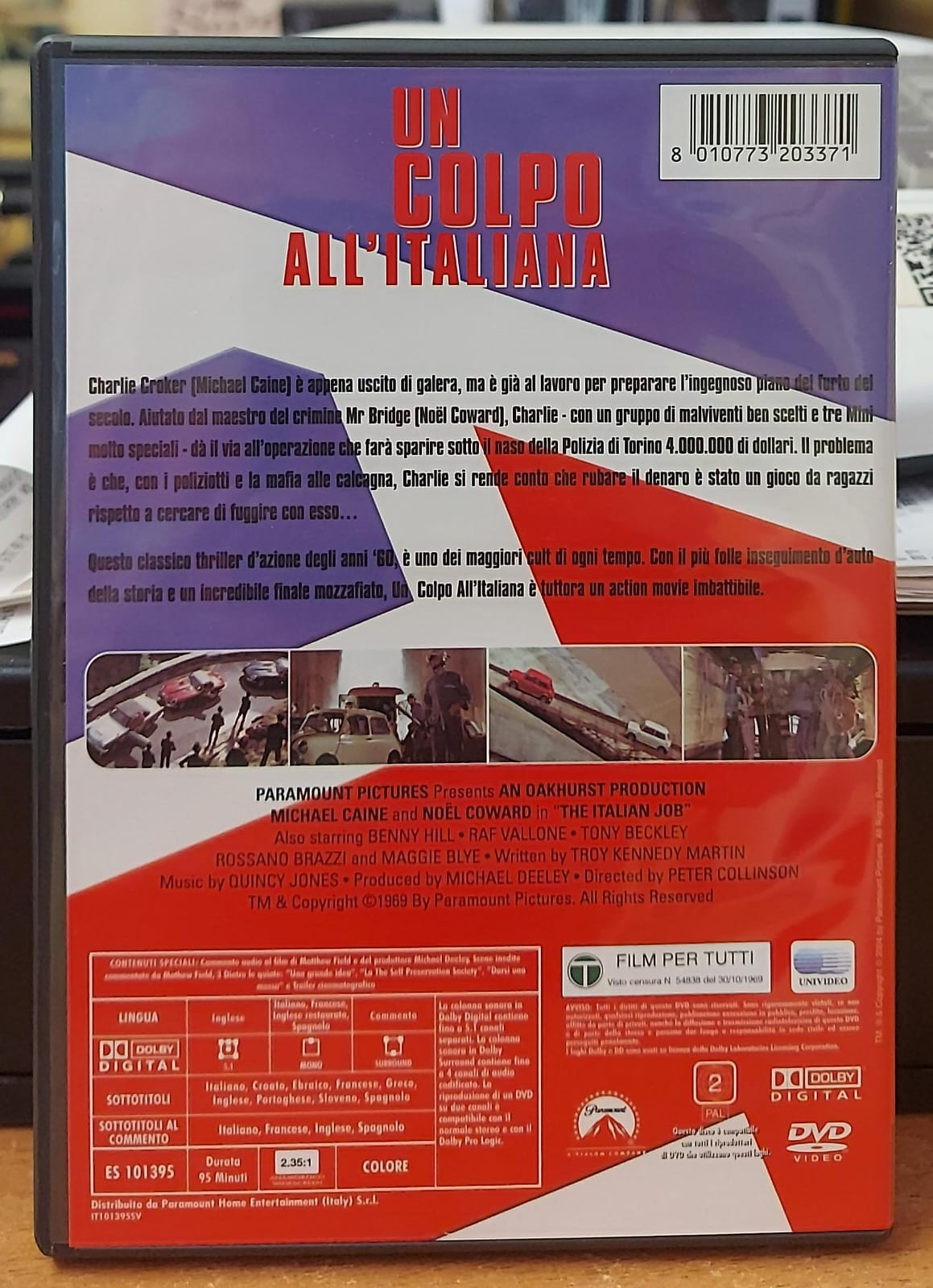 THE ITALIAN JOB COLLECTION - 2 FILM