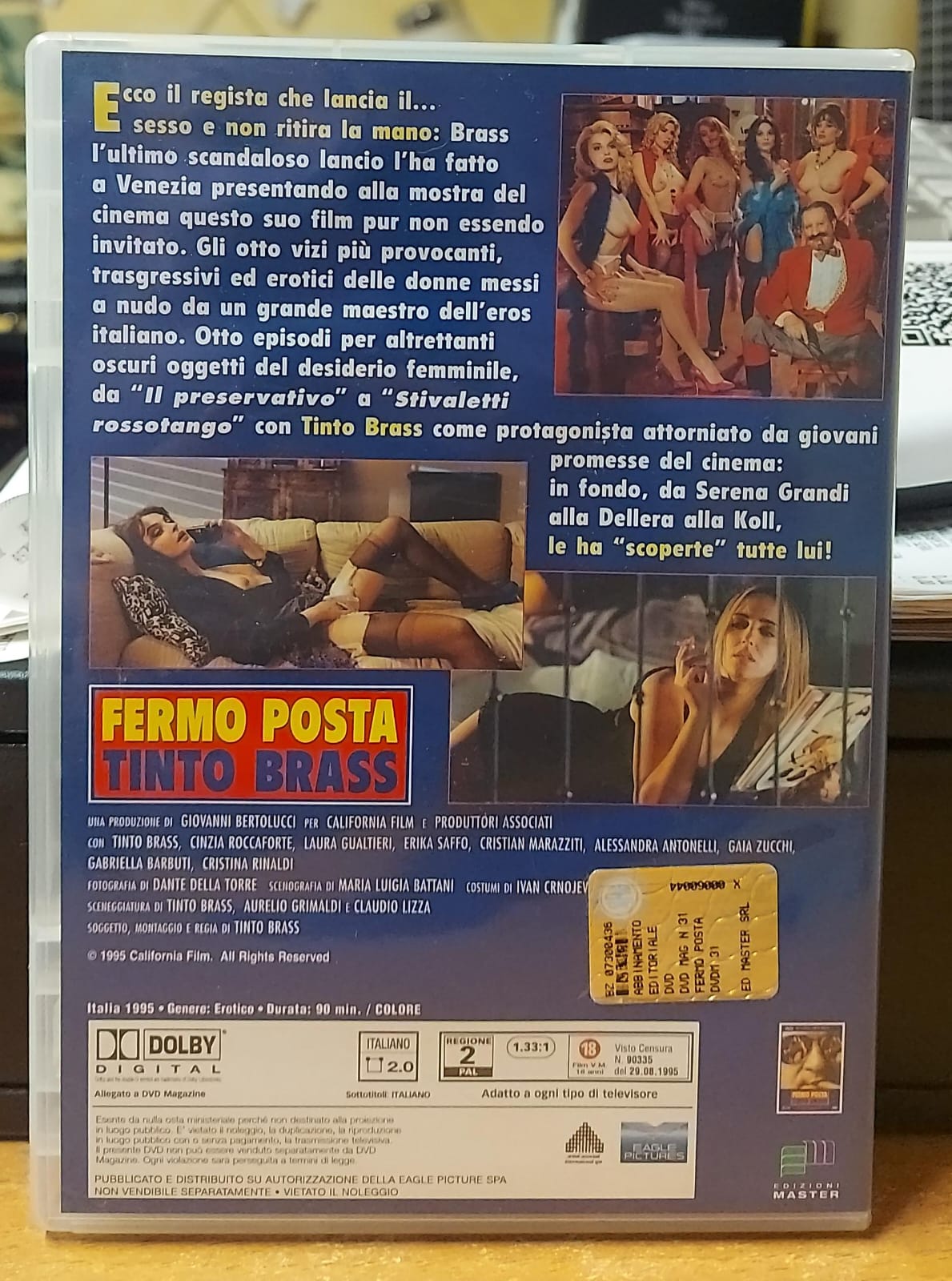FERMO POSTA TINTO BRASS