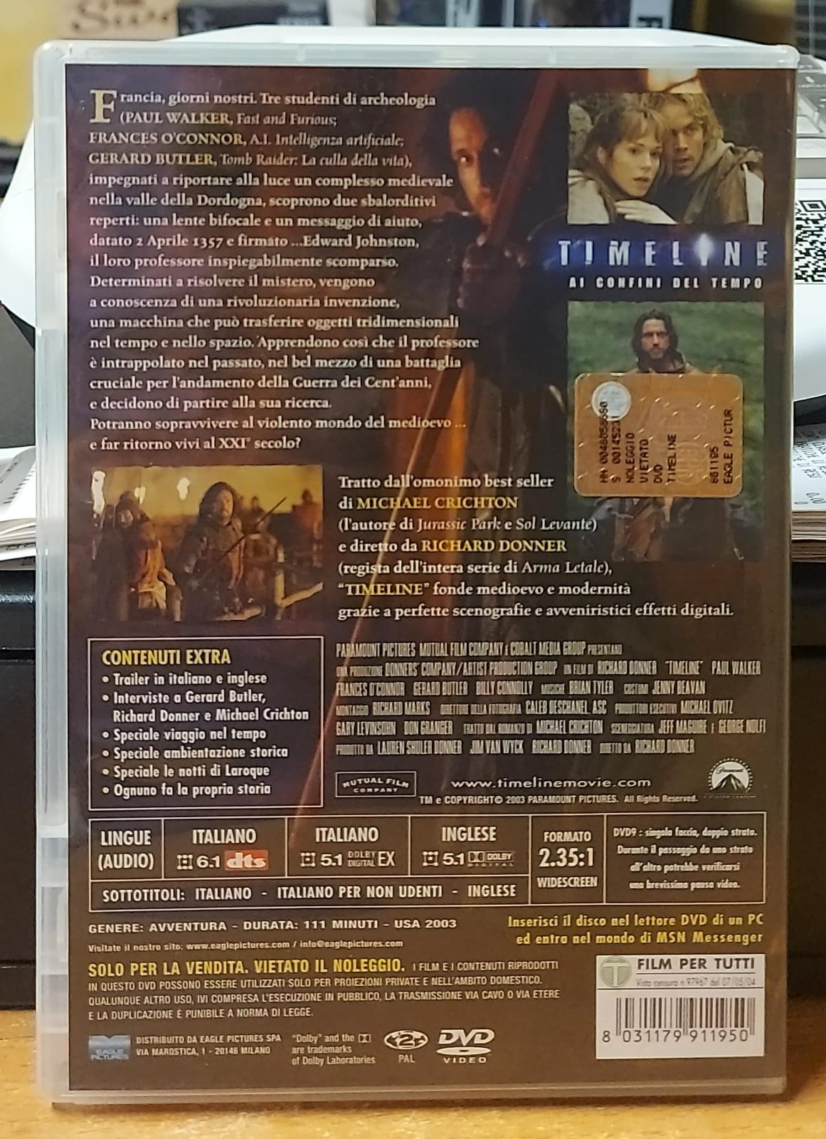 TIMELINE AI CONFINI DEL TEMPO