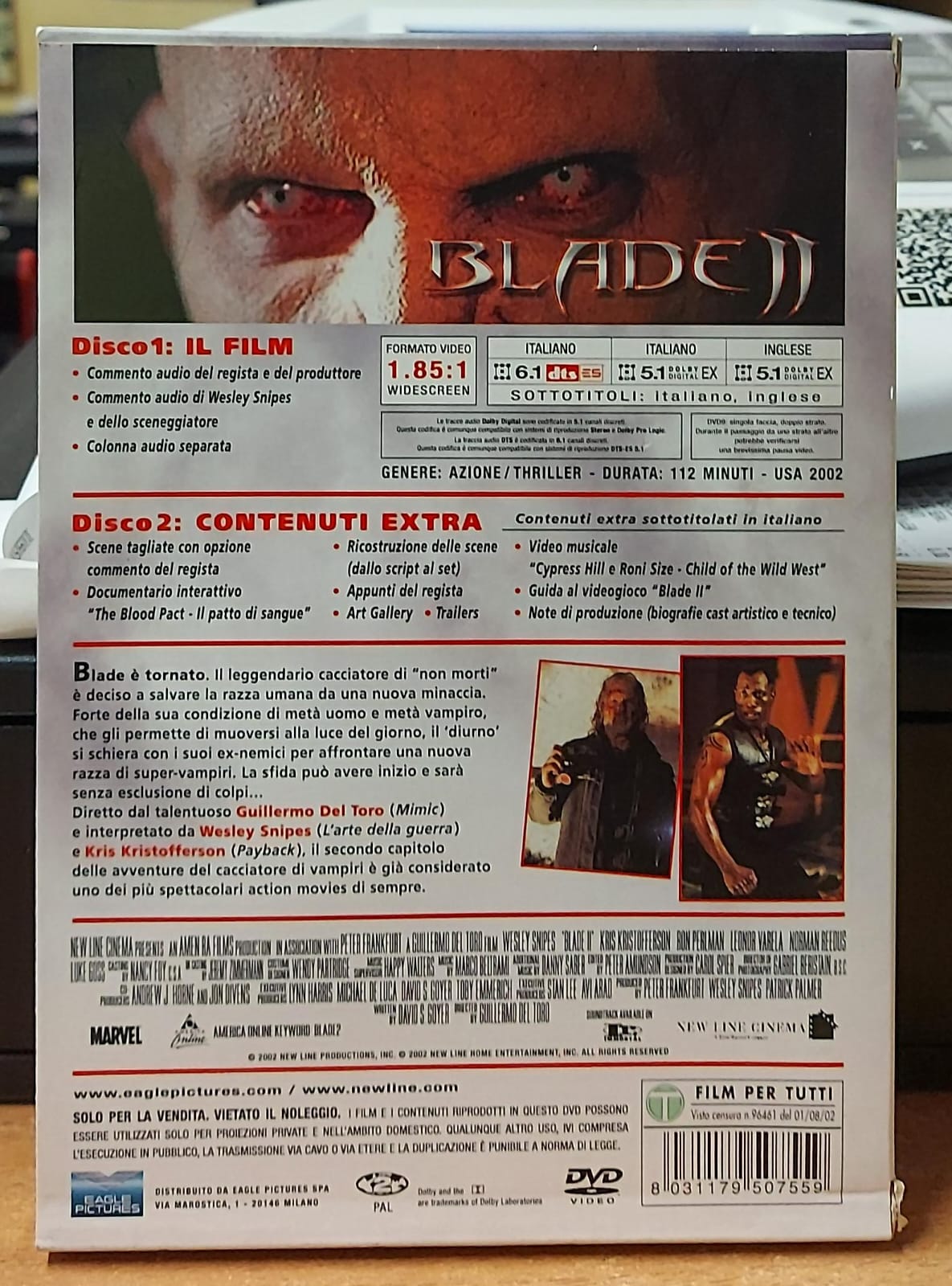 BLADE 2 - EDIZIONE 2 DISCHI