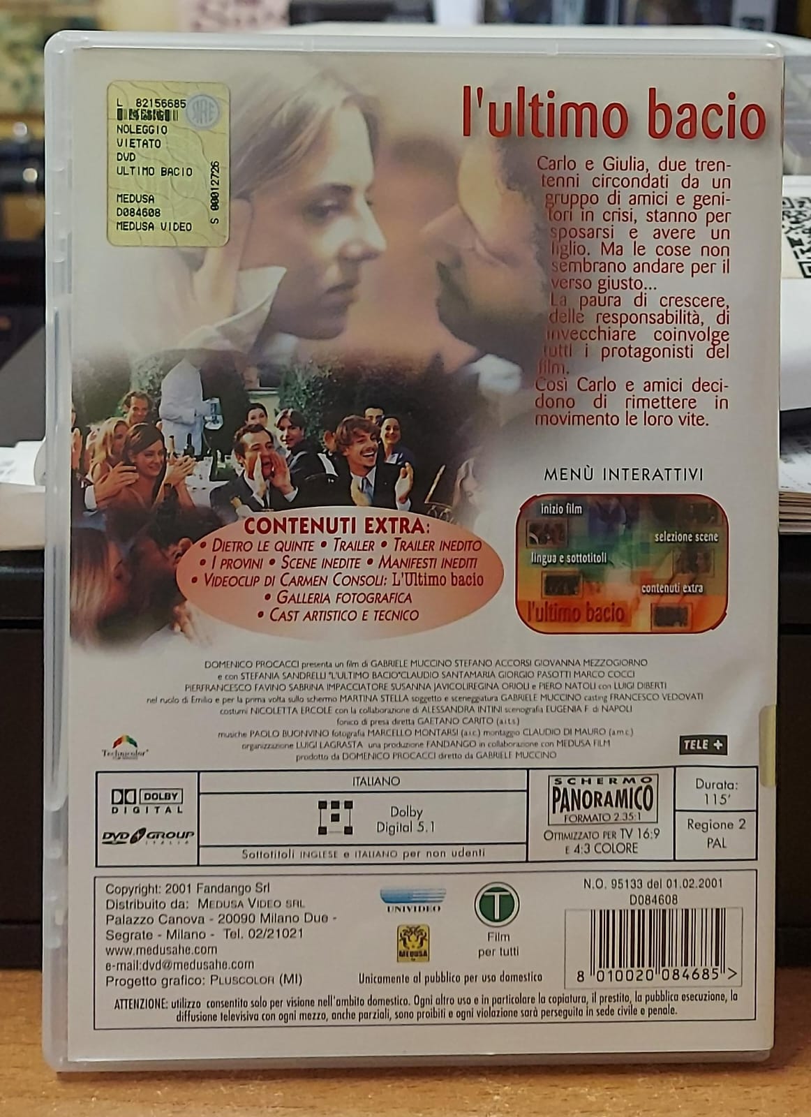 L'ULTIMO BACIO