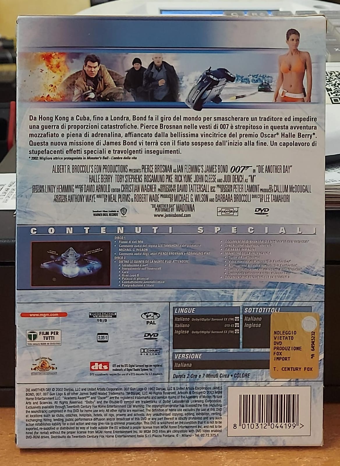 007 LA MORTE PUO' ATTENDERE - EDIZIONE SPECIALE 2 DISCHI