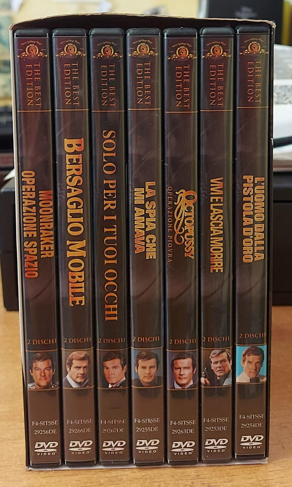 ROGER MOORE 007 THE BEST EDITION 7 FILM