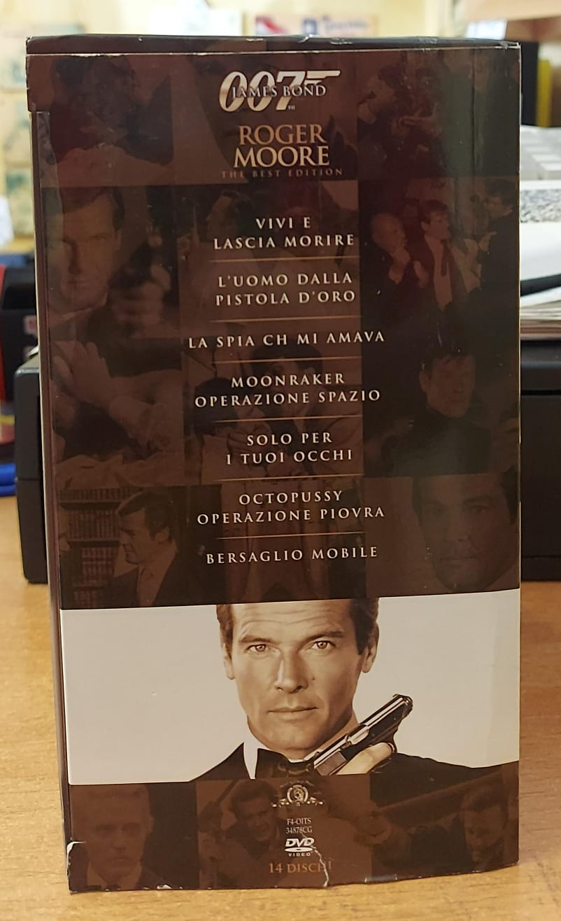 ROGER MOORE 007 THE BEST EDITION 7 FILM