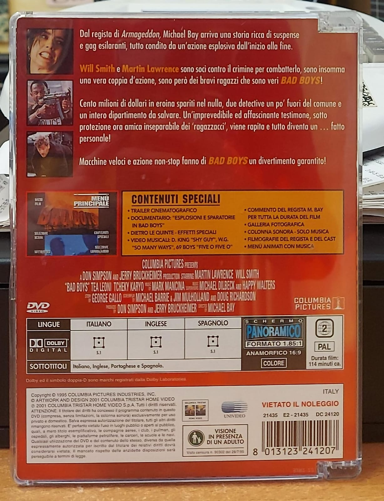 BAD BOYS - COLLECTOR'S EDITION JEWEL BOX