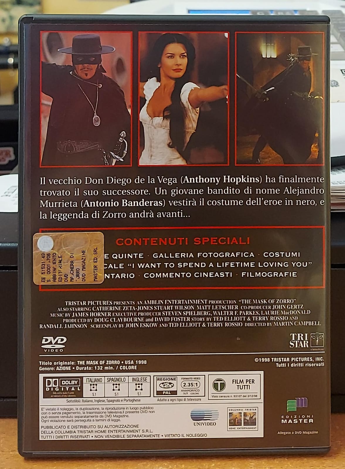 LA MASCHERA DI ZORRO