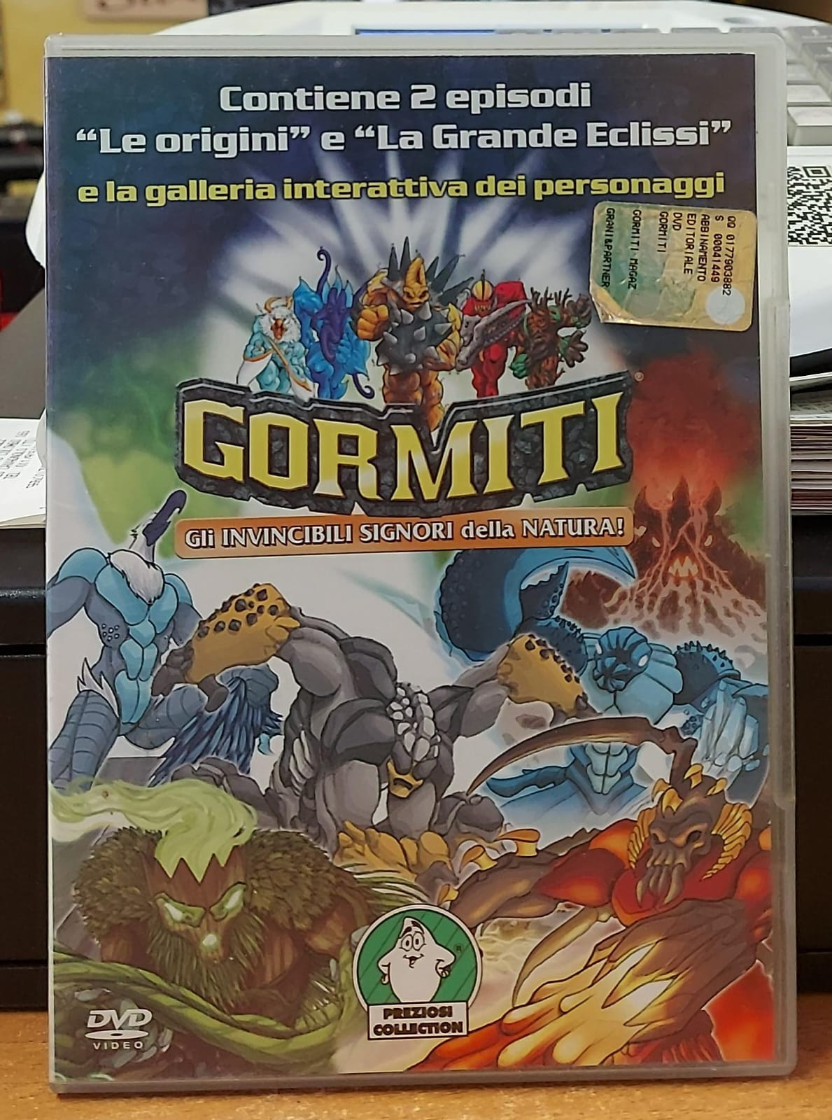 Dvd I Signori Della Natura DVD ANIMAZIONE- GORMITI- IL RITORNO DEI