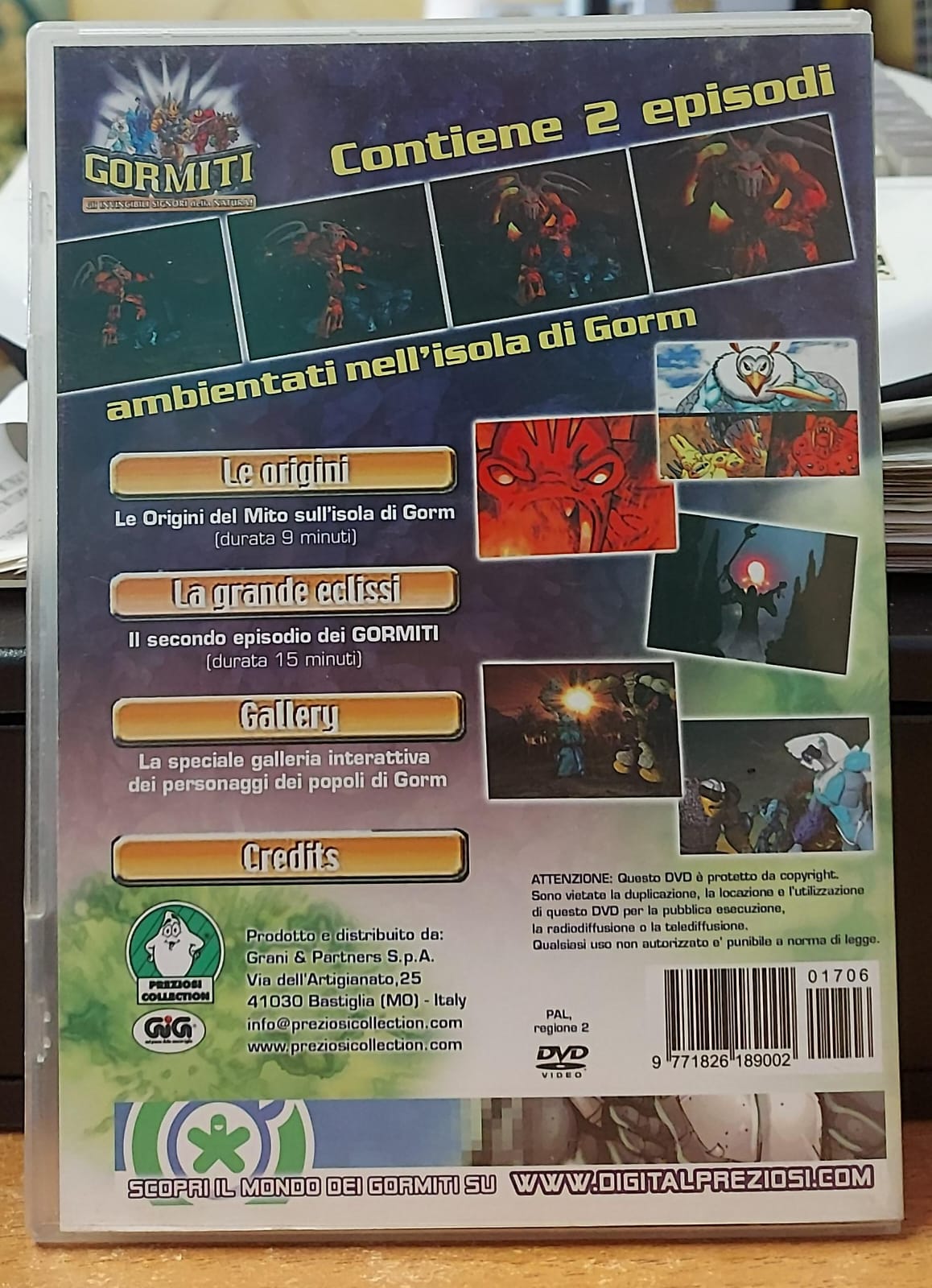GORMITI GLI INVINCIBILI SIGNORI DELLA NATURA