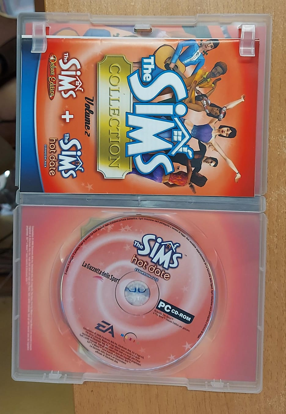 THE SIMS COLLECTION VOLUME 2 SOLO ESPANSIONE HOT DATE